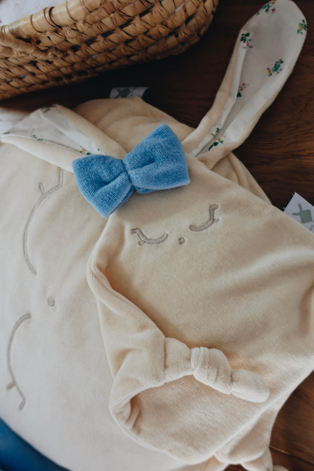 PROTOTYPE - Doudou Velours Mini Noeuds - Posy
