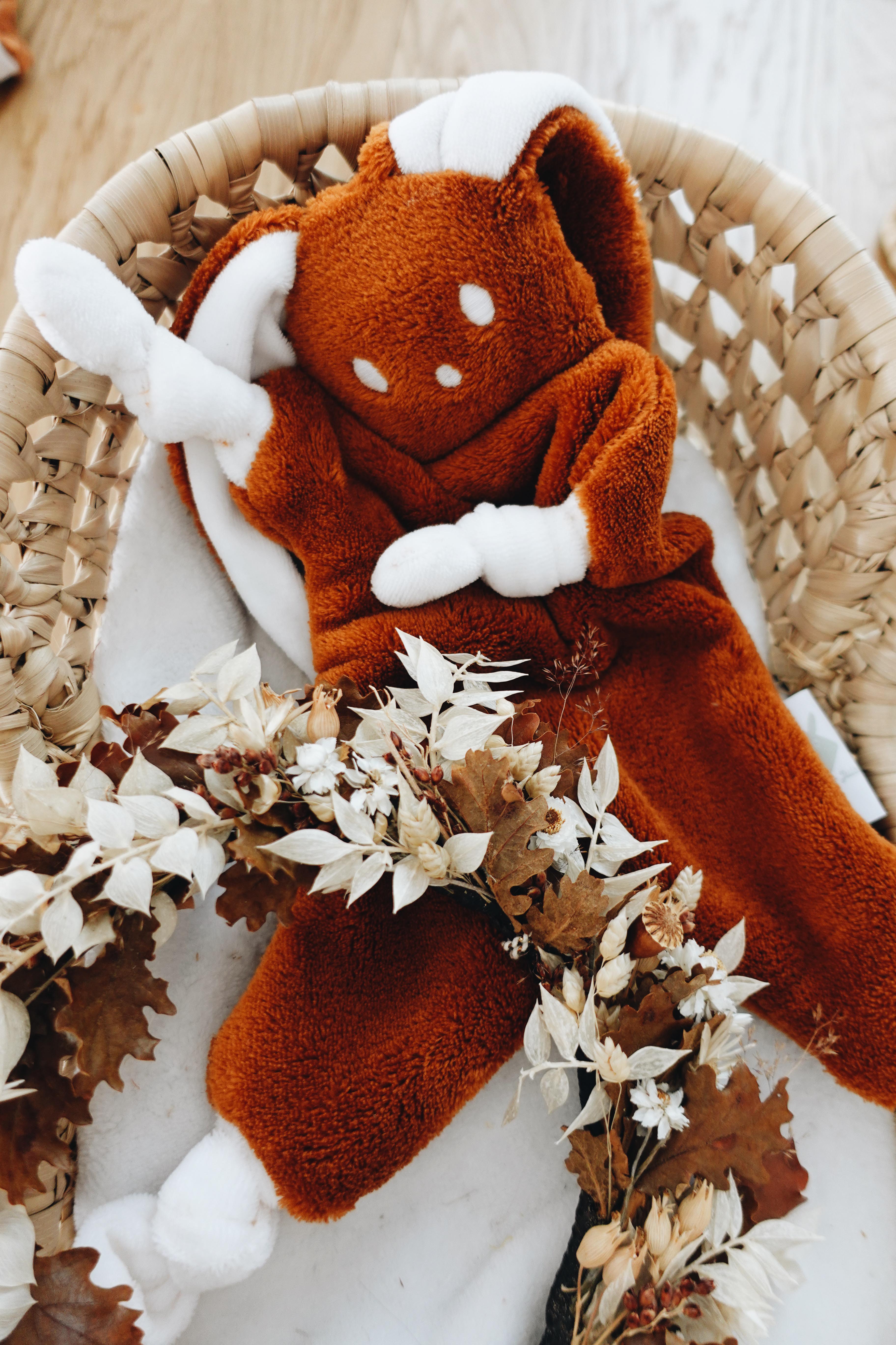 PROTOTYPE - Doudou Toudoux Blanc/Caramel