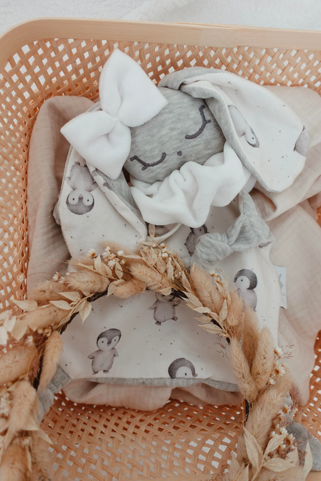 Doudou Velours Chouchou - Pinguins