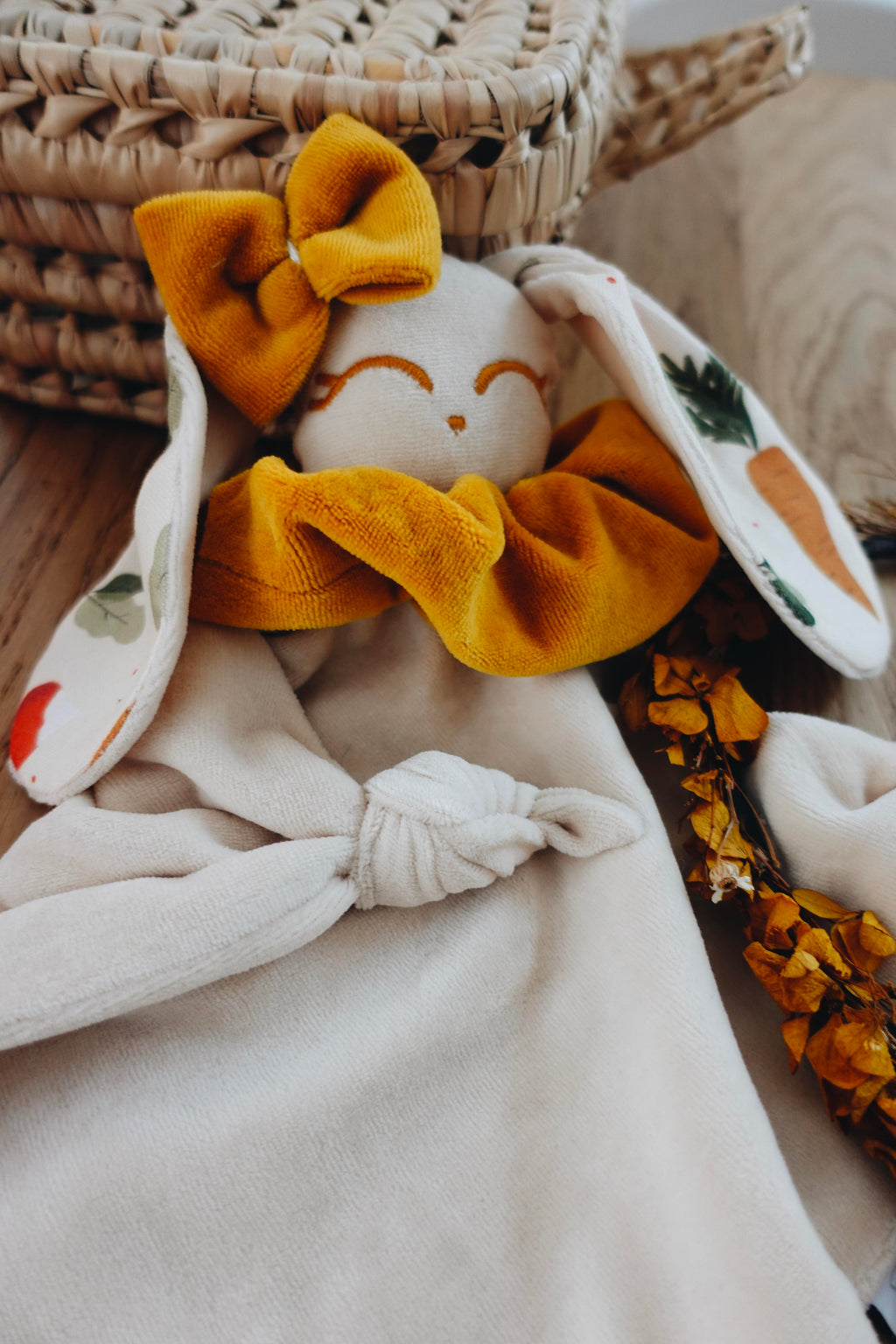 Doudou Velours Gaufrette - Potager