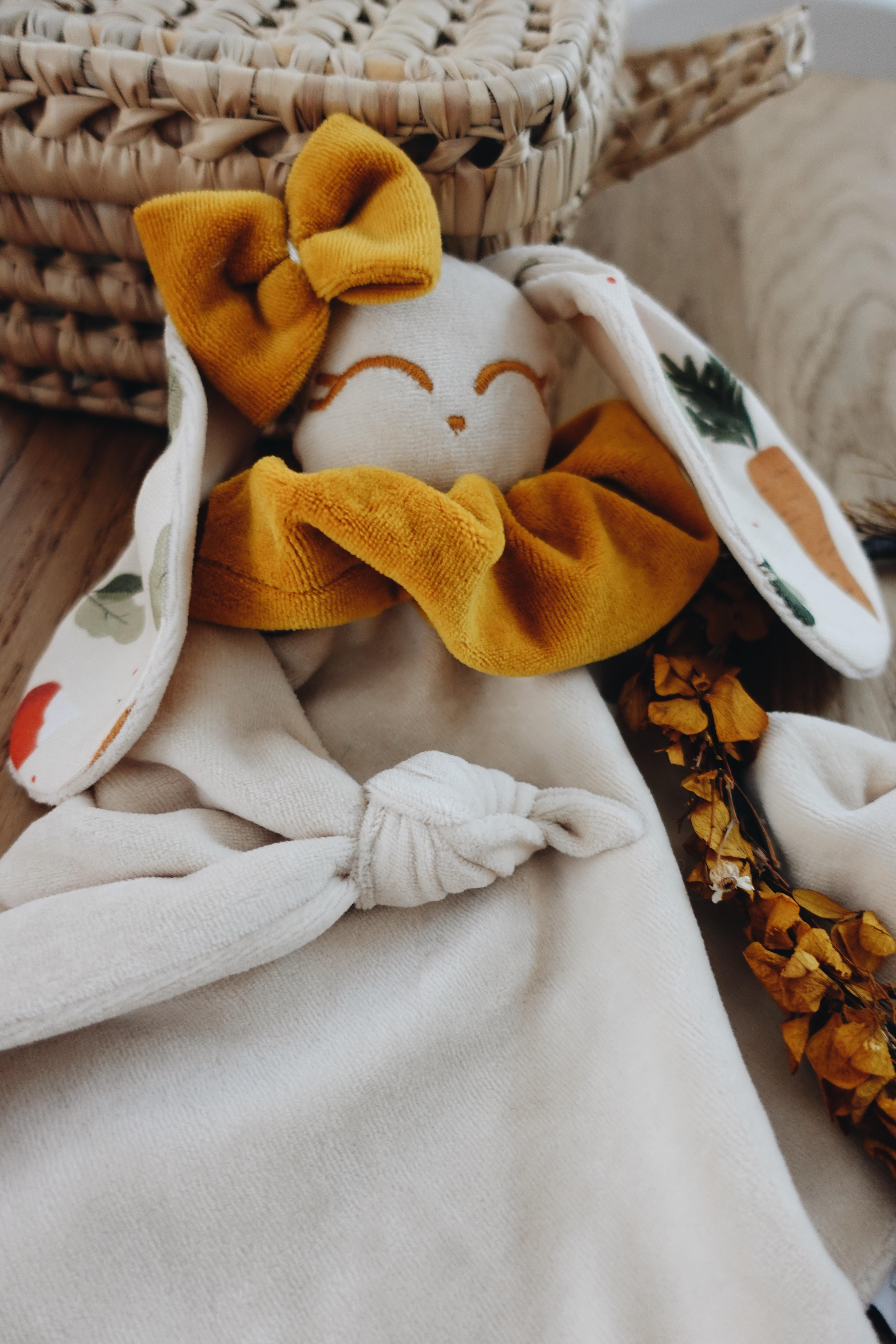 Doudou Velours Gaufrette - Potager