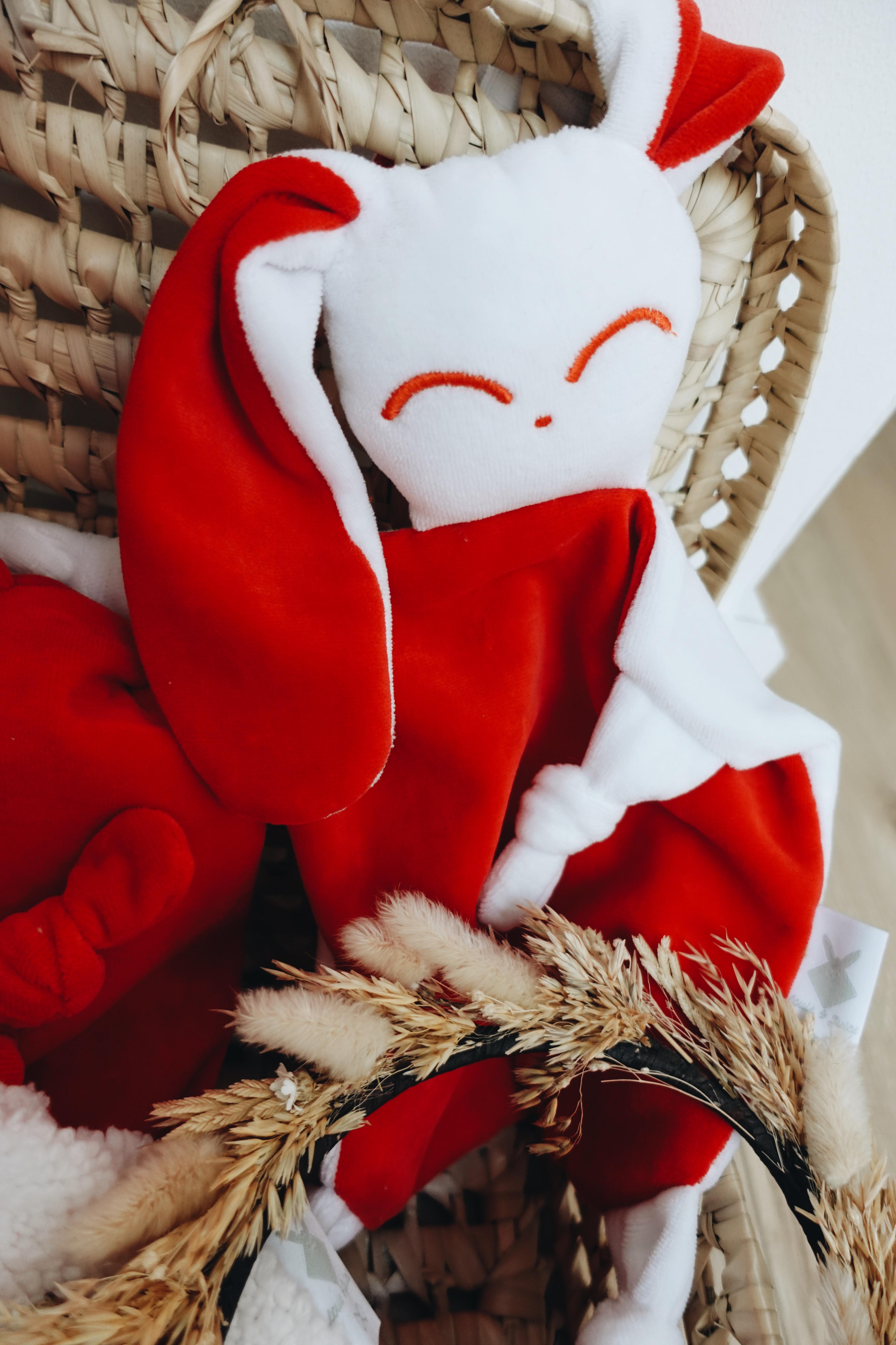 PROTOTYPE - Doudou Lange Chouchou – Noël Velours Moumoute