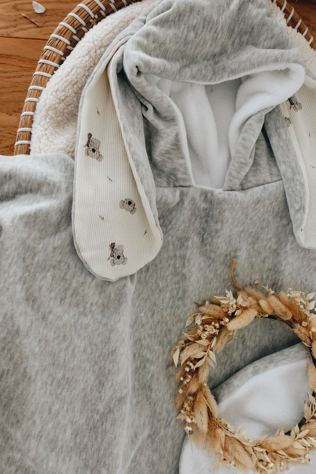 PROTOTYPE - Poncho Velours - Cute Koalas