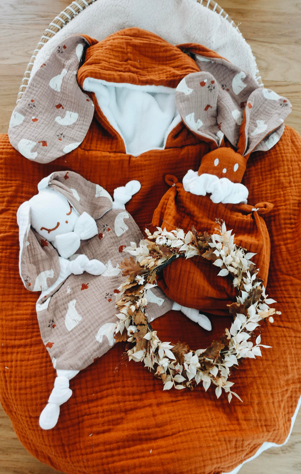 PROTOTYPE - Doudou Lange Chouchou - Mocha bears