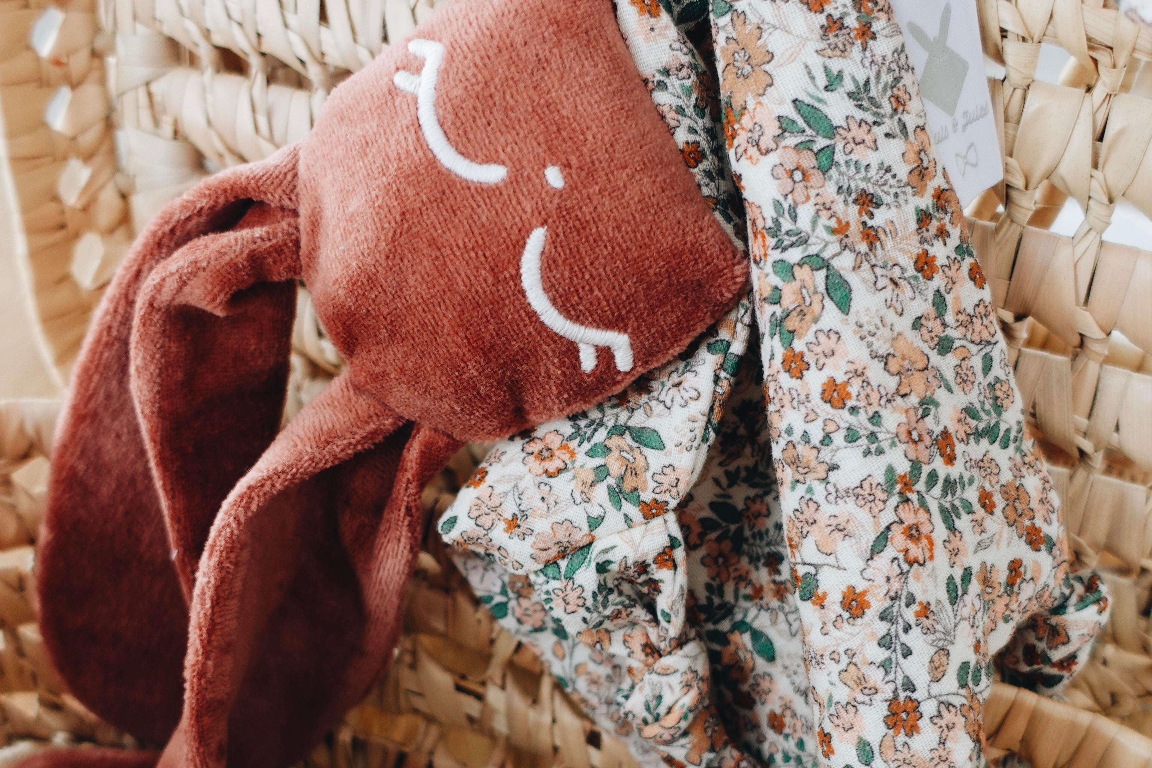 PROTOTYPE - Doudou Mousseline Fleurs