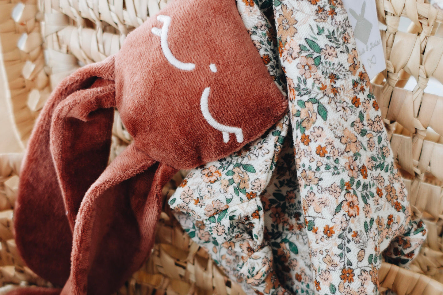 Doudou Mousseline Fleurs