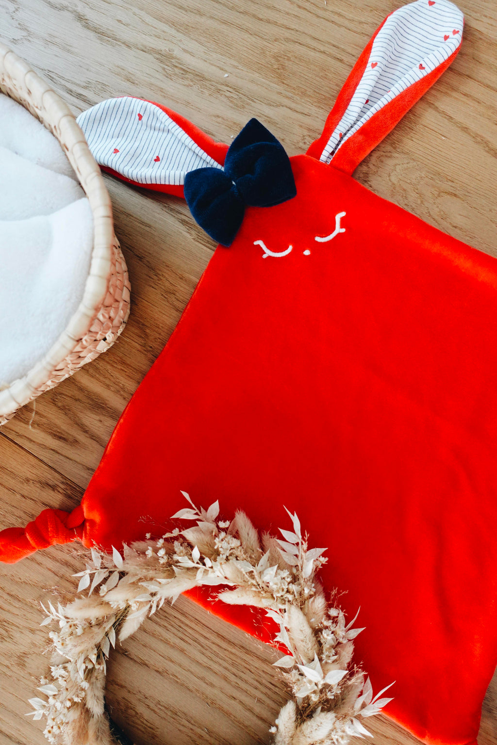 PROTOTYPE - Doudou Velours Classique Noeuds - France