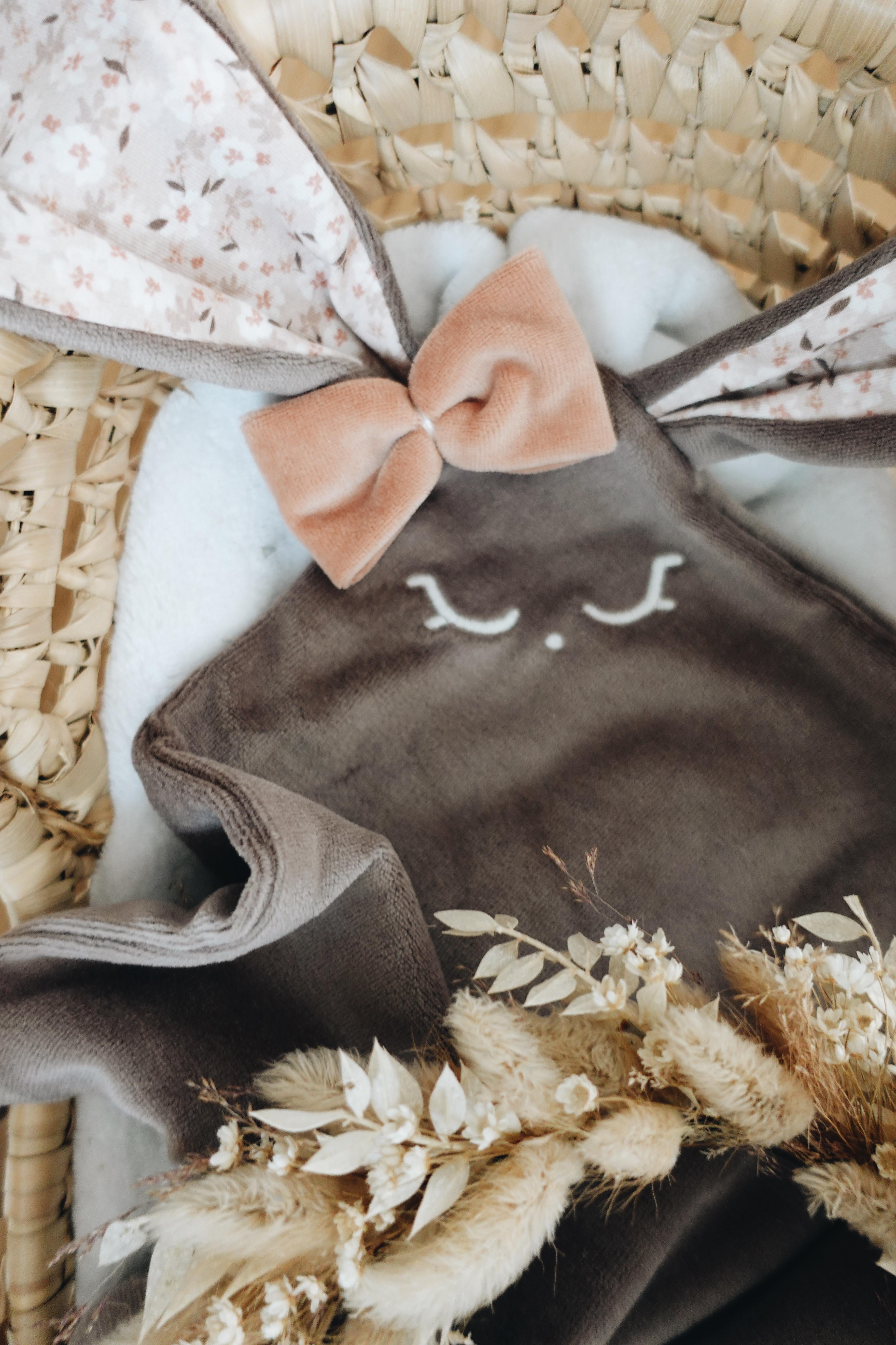 Doudou Velours Classique Noeuds - Flower Bombs