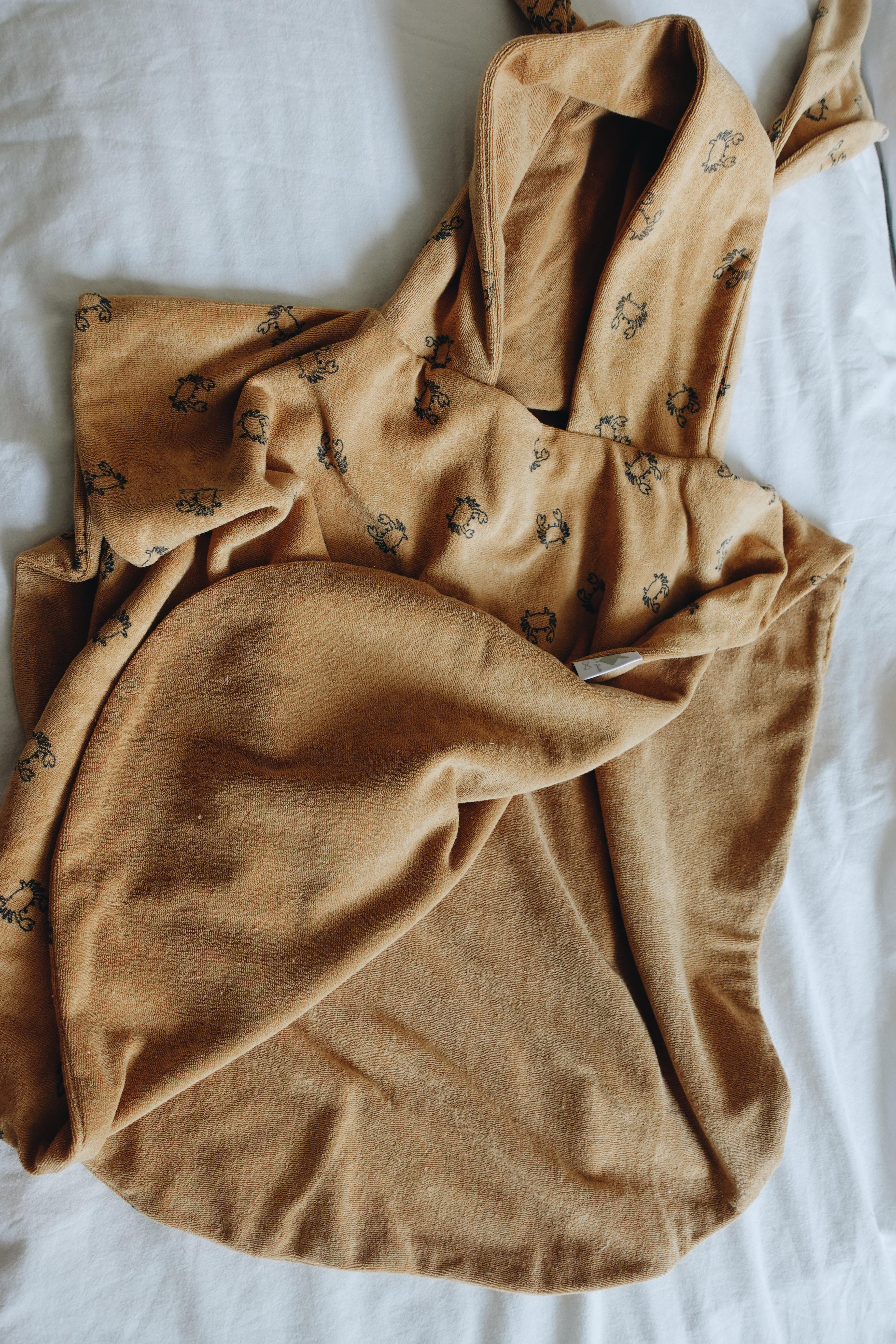 Poncho Bain Éponge - Crabs