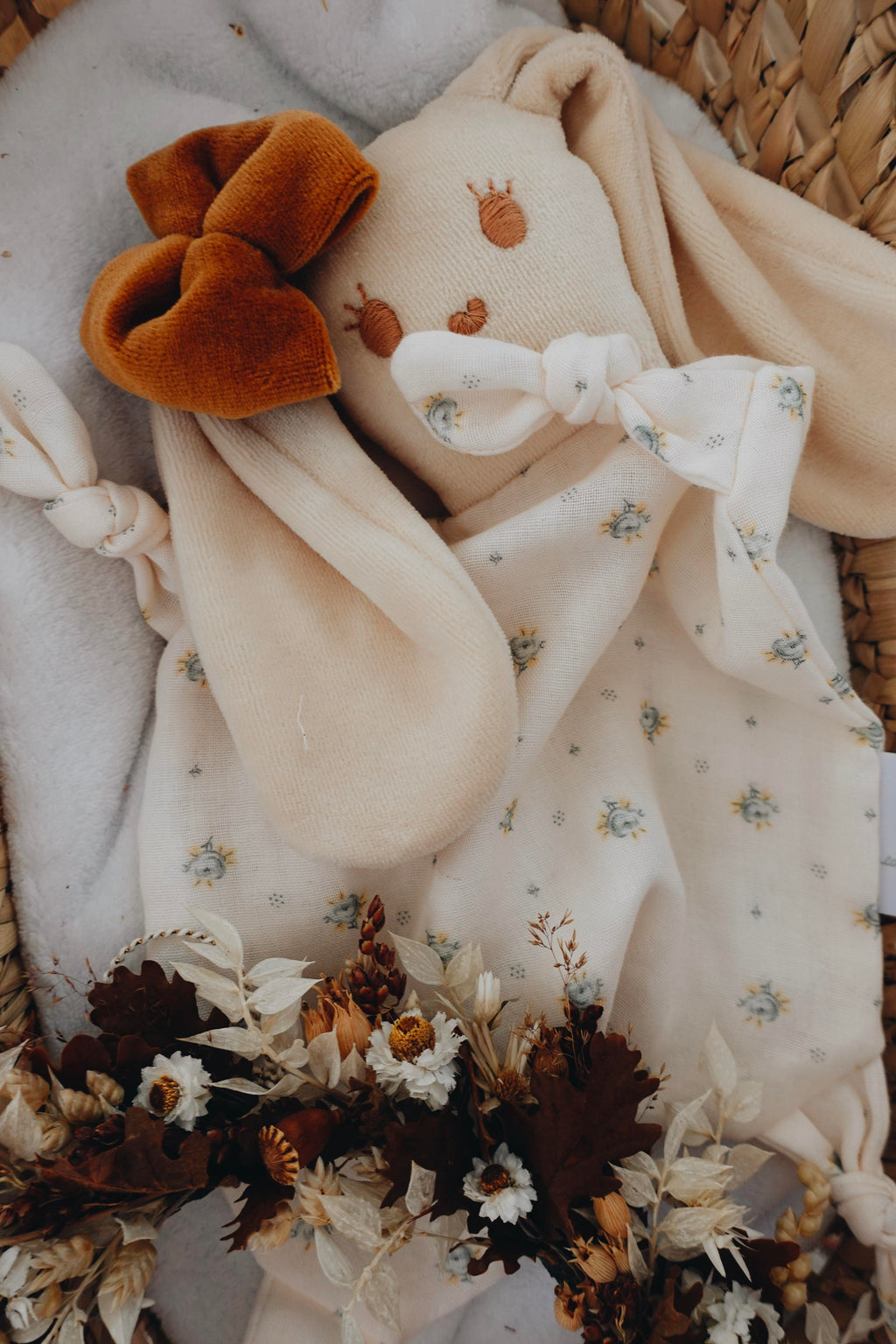 PROTOTYPE - Doudou Mousseline Monceau Bleu
