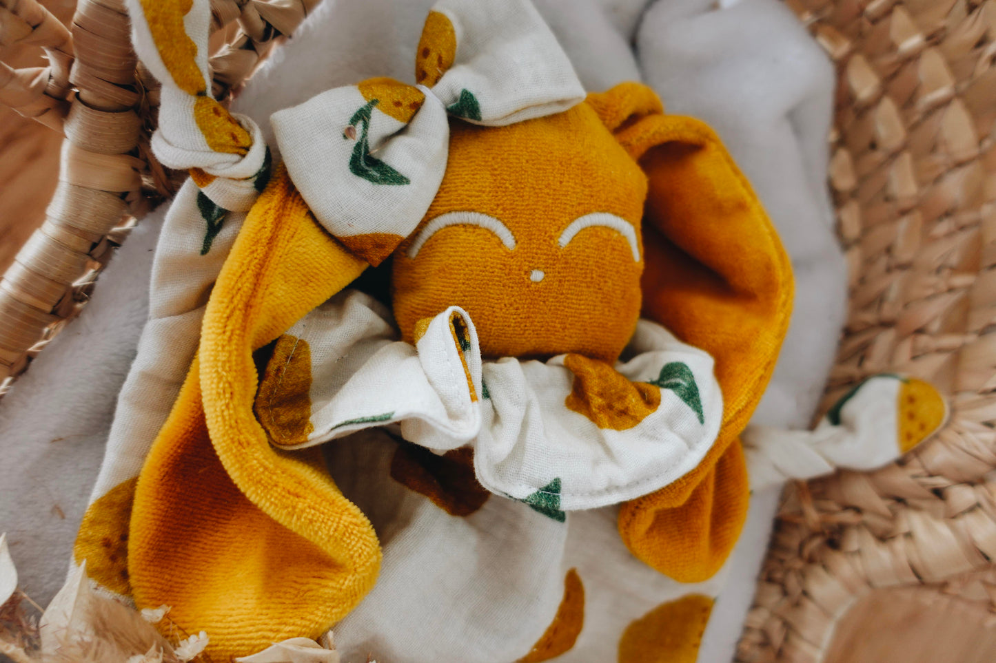 Doudou Mousseline Big Lemons