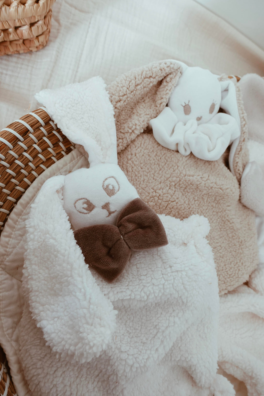 Bouillotte noyaux de cerise moumoute Pure - Epaisse Lait