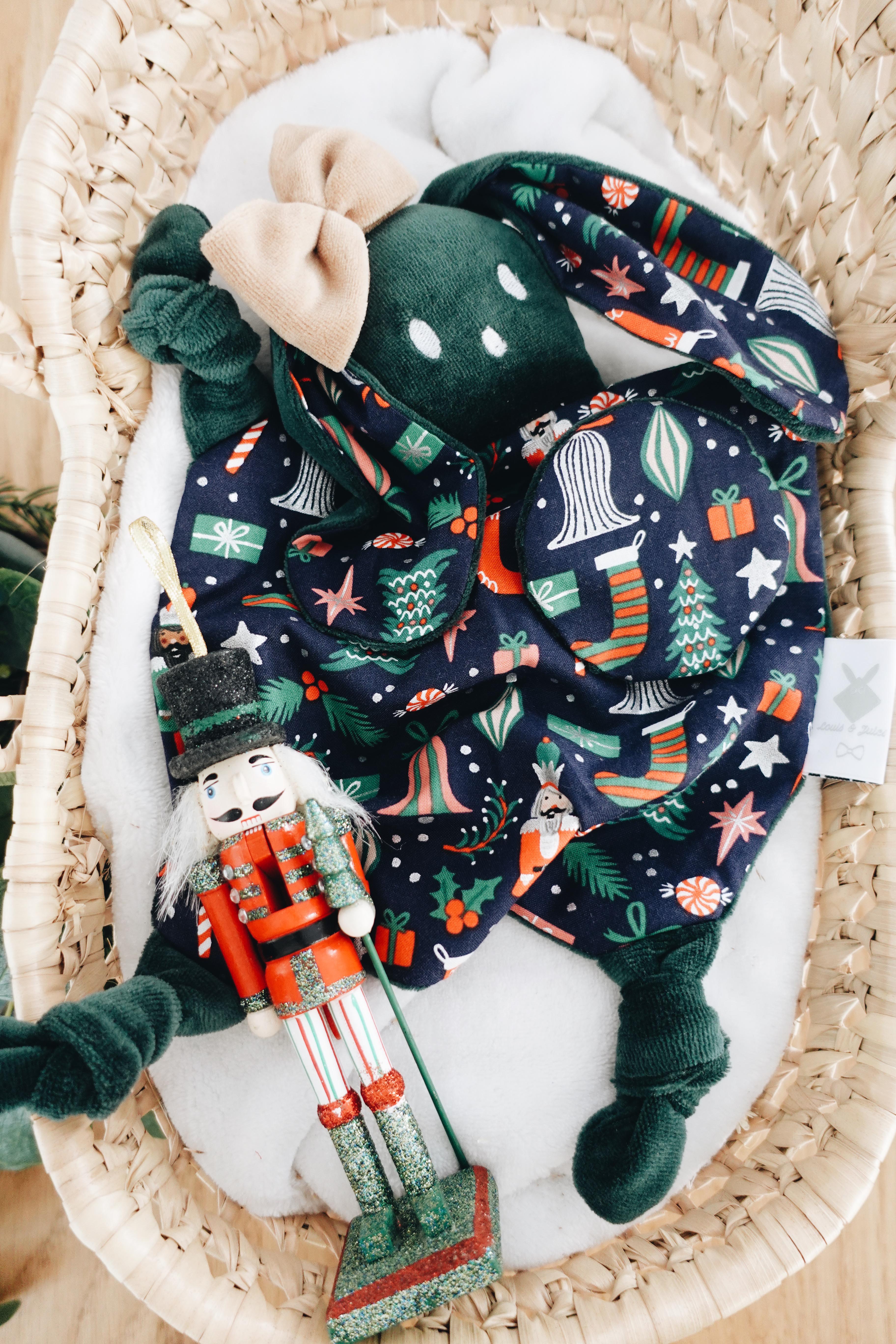 PROTOTYPE - Doudou Velours Chouchou - Jolly Nutcracker