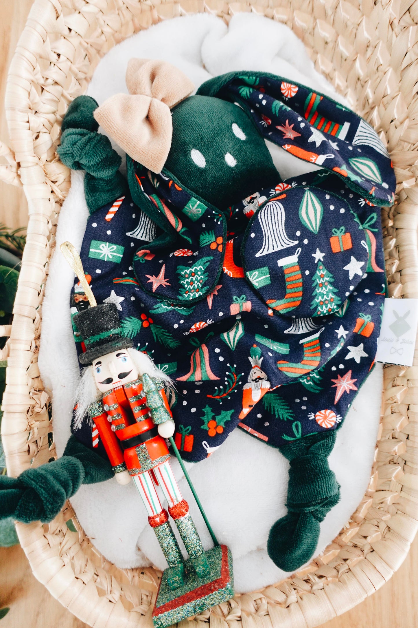 Doudou Velours Chouchou - Jolly Nutcracker
