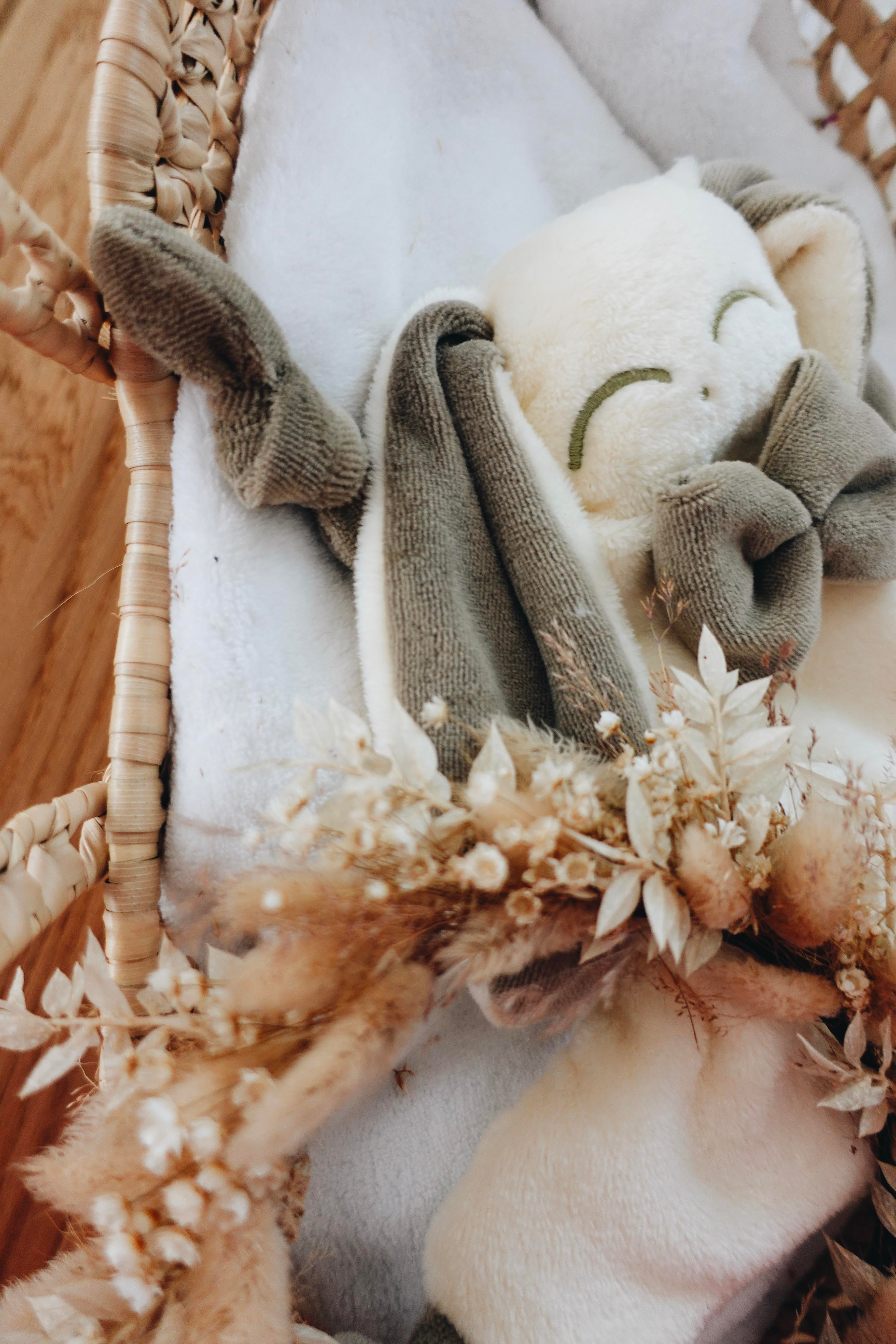 PROTOTYPE - Doudou Toudoux Olive/Vanille