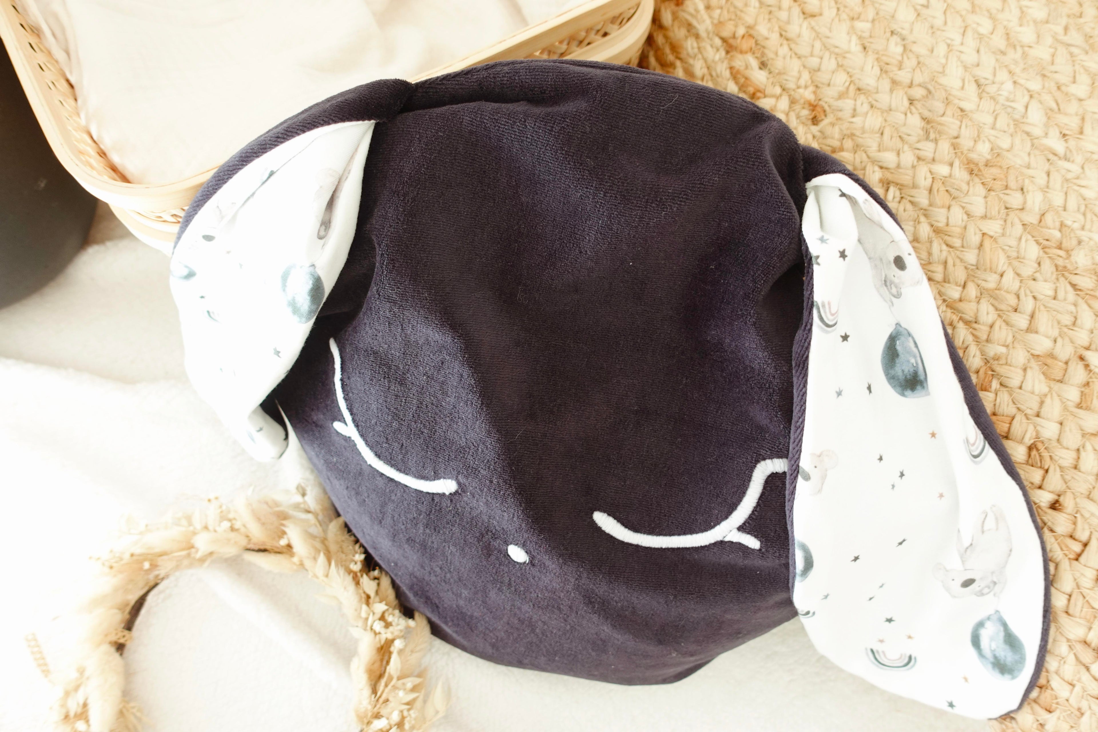 Petit Coussin Velours - Flying Koalas