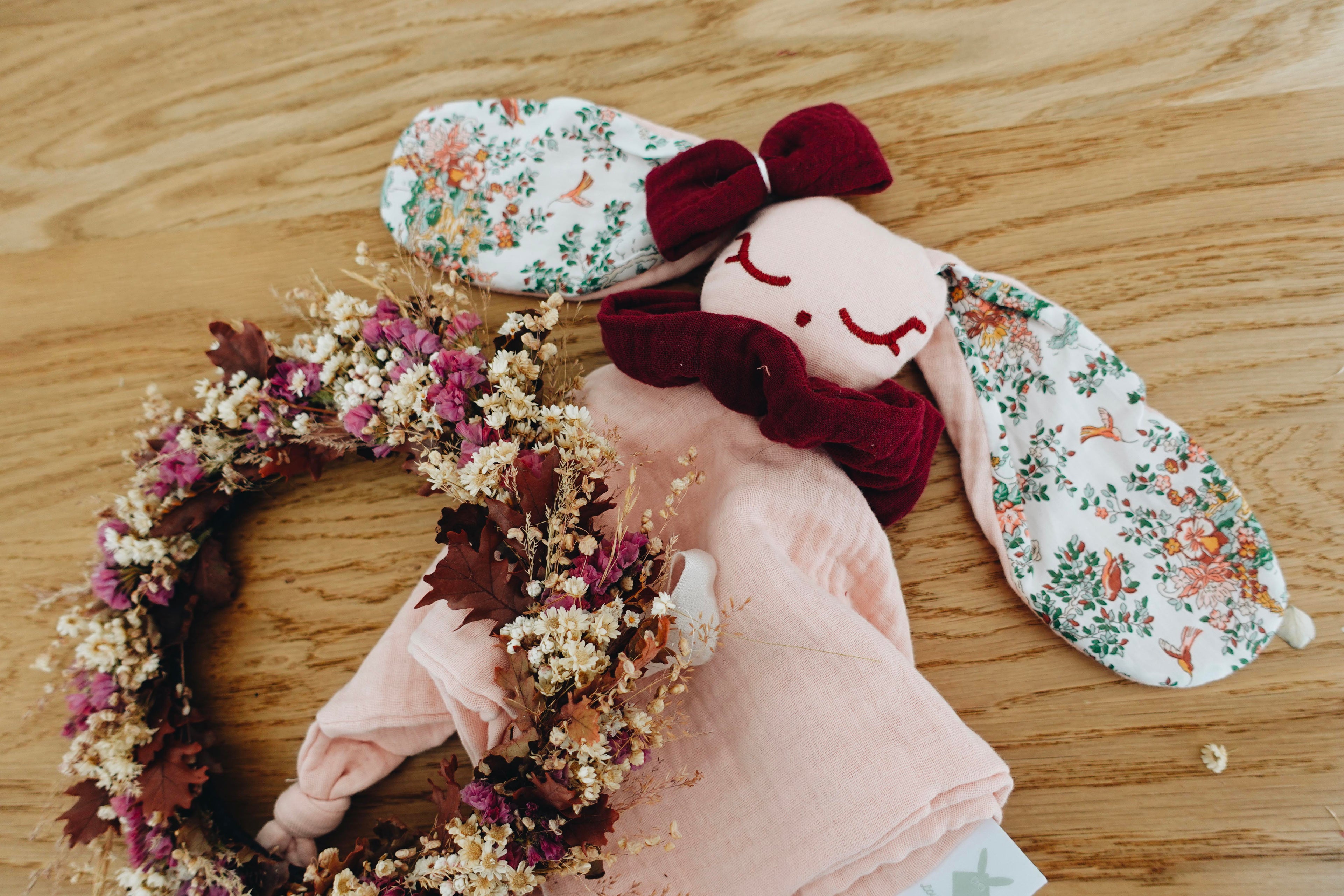 PROTOTYPE - Doudou Lange Câlin Noeuds - Wonderland