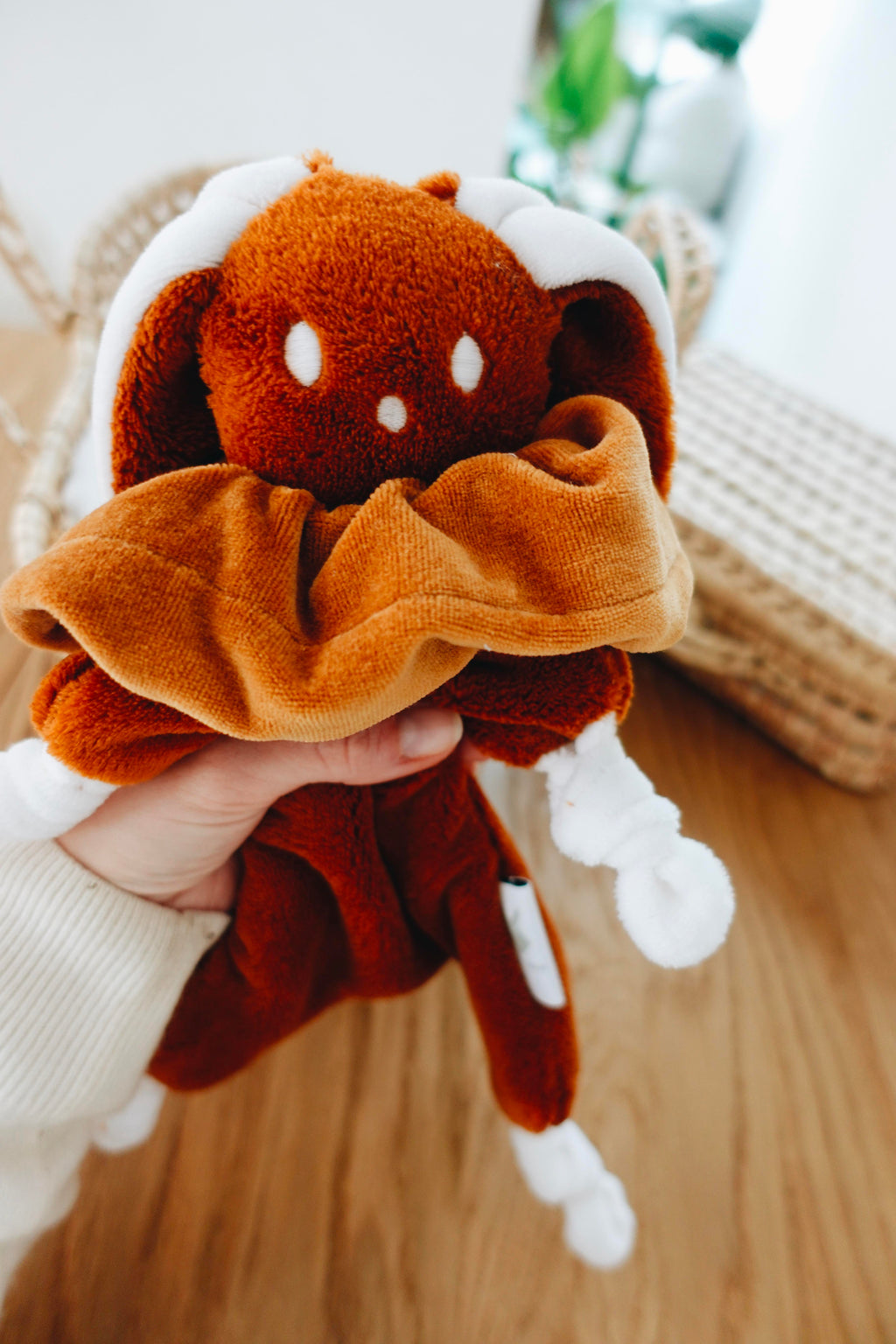 PROTOTYPE - Doudou Toudoux Blanc/Caramel