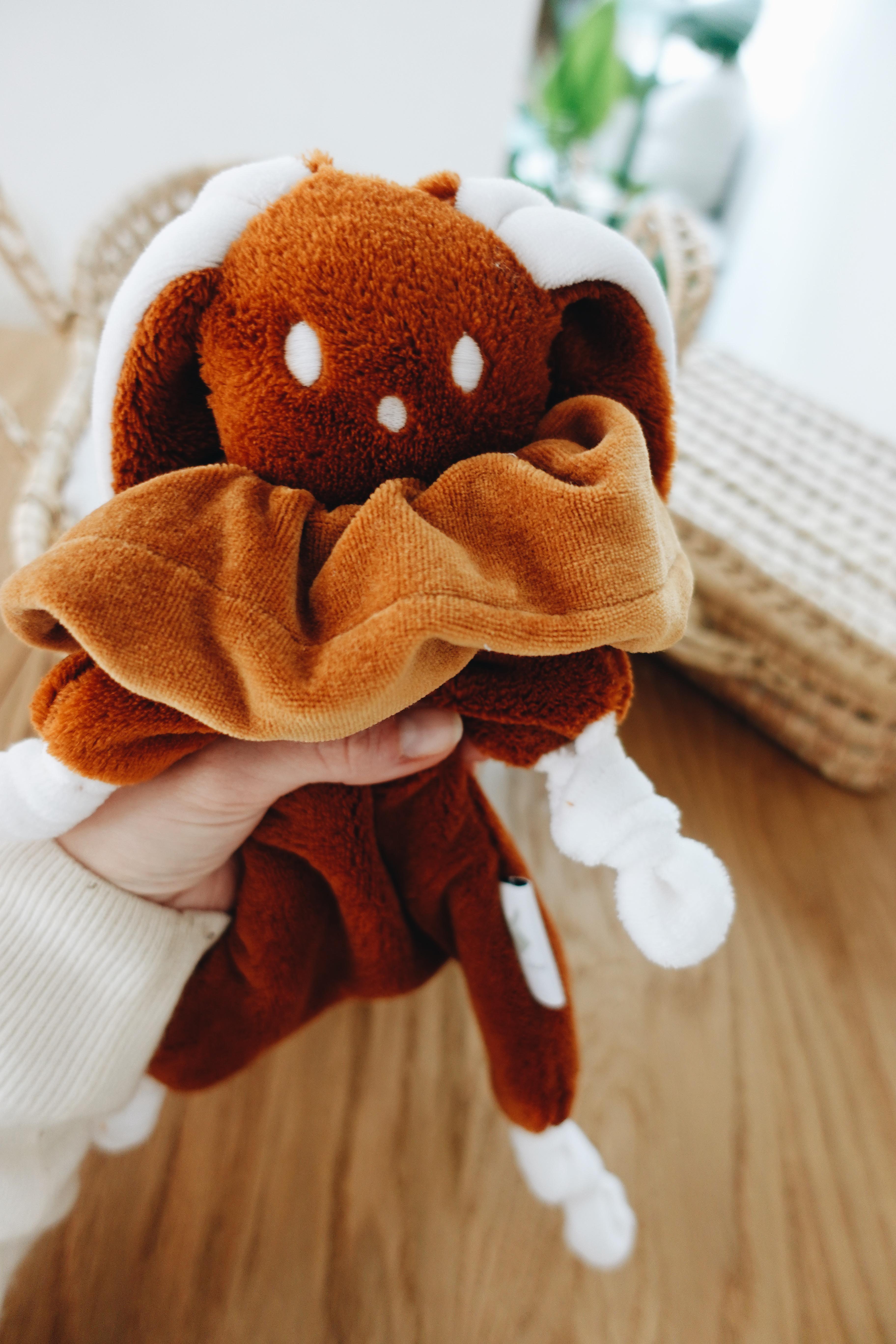 PROTOTYPE - Doudou Toudoux Blanc/Caramel