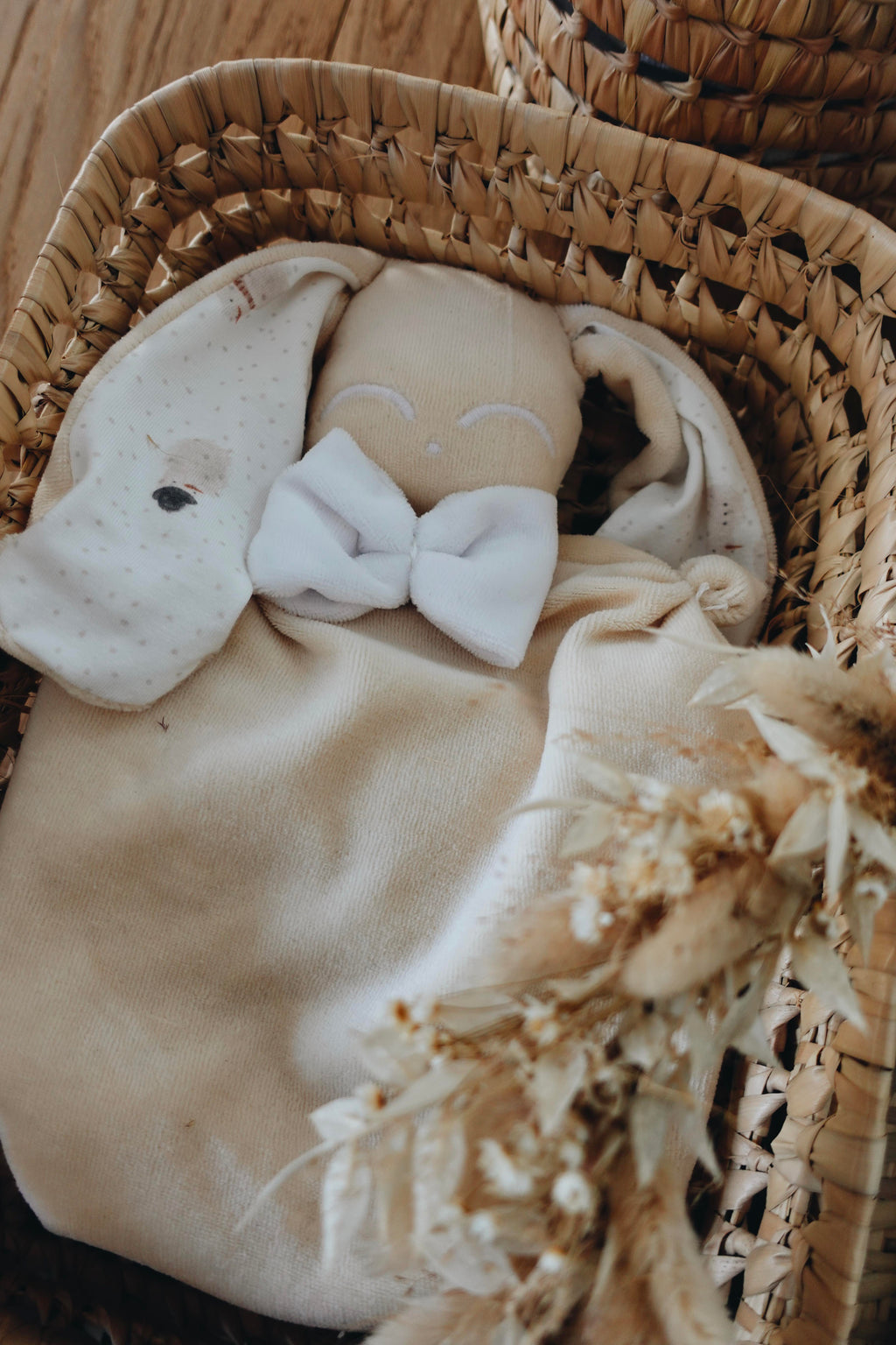 PROTOTYPE - Bouillotte noyaux de cerise Velours - Snowman