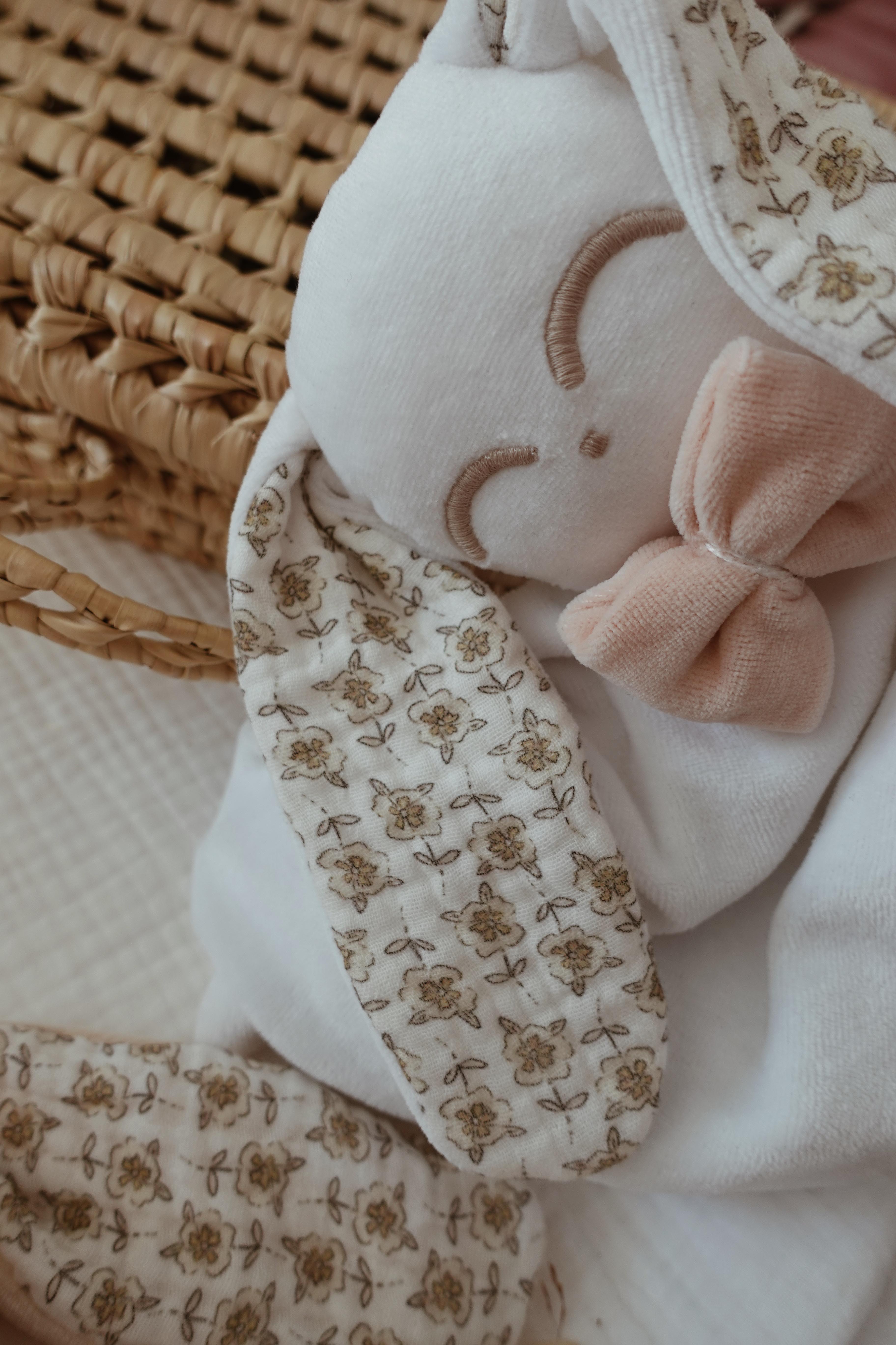 Bouillotte noyaux de cerise Velours - Retro Floral