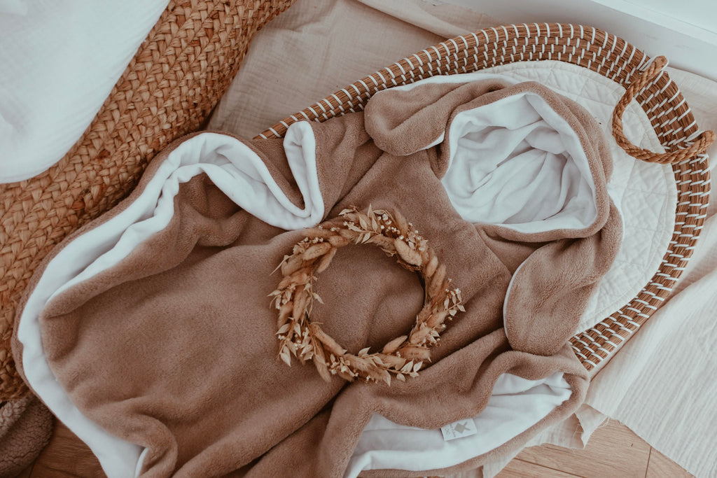 Poncho Pure - Moumoute fine Cappuccino