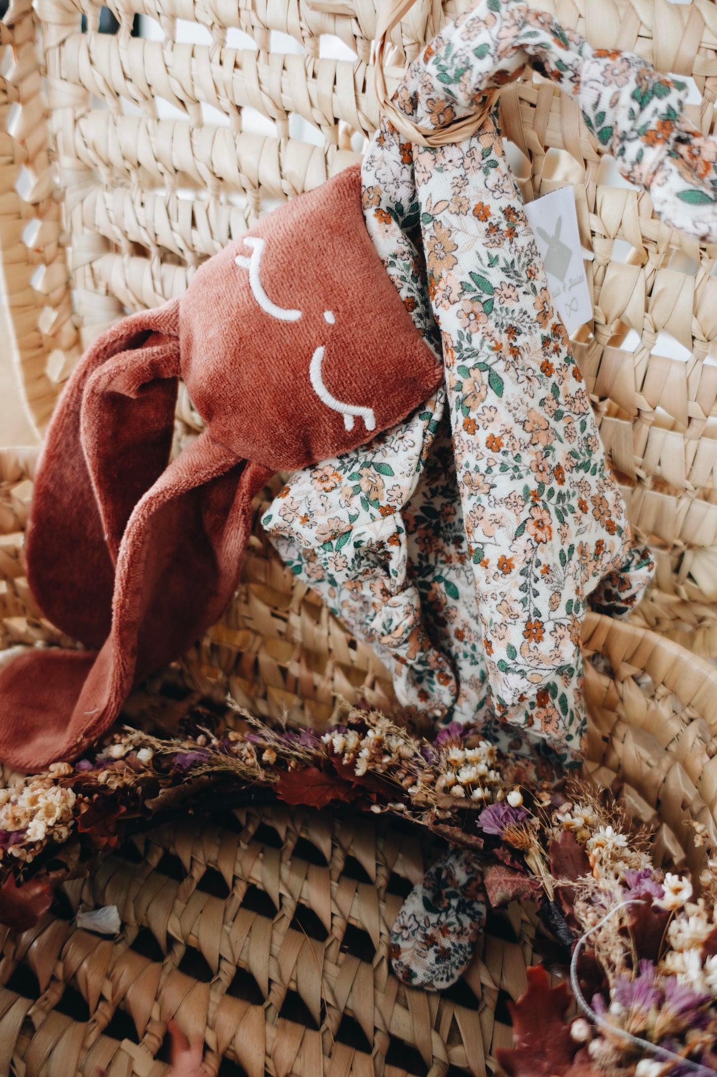 Doudou Mousseline Fleurs