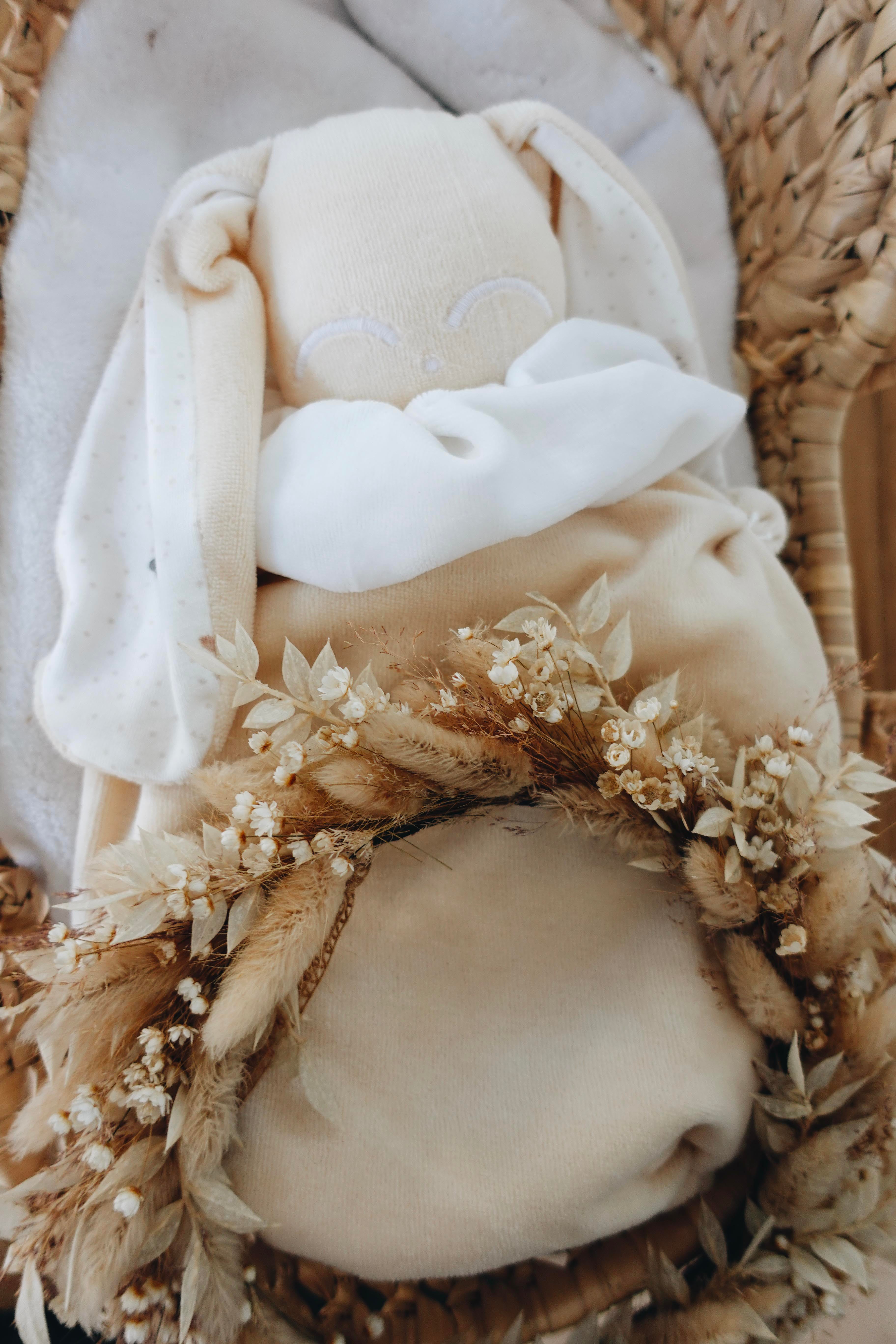 PROTOTYPE - Bouillotte noyaux de cerise Velours - Snowman