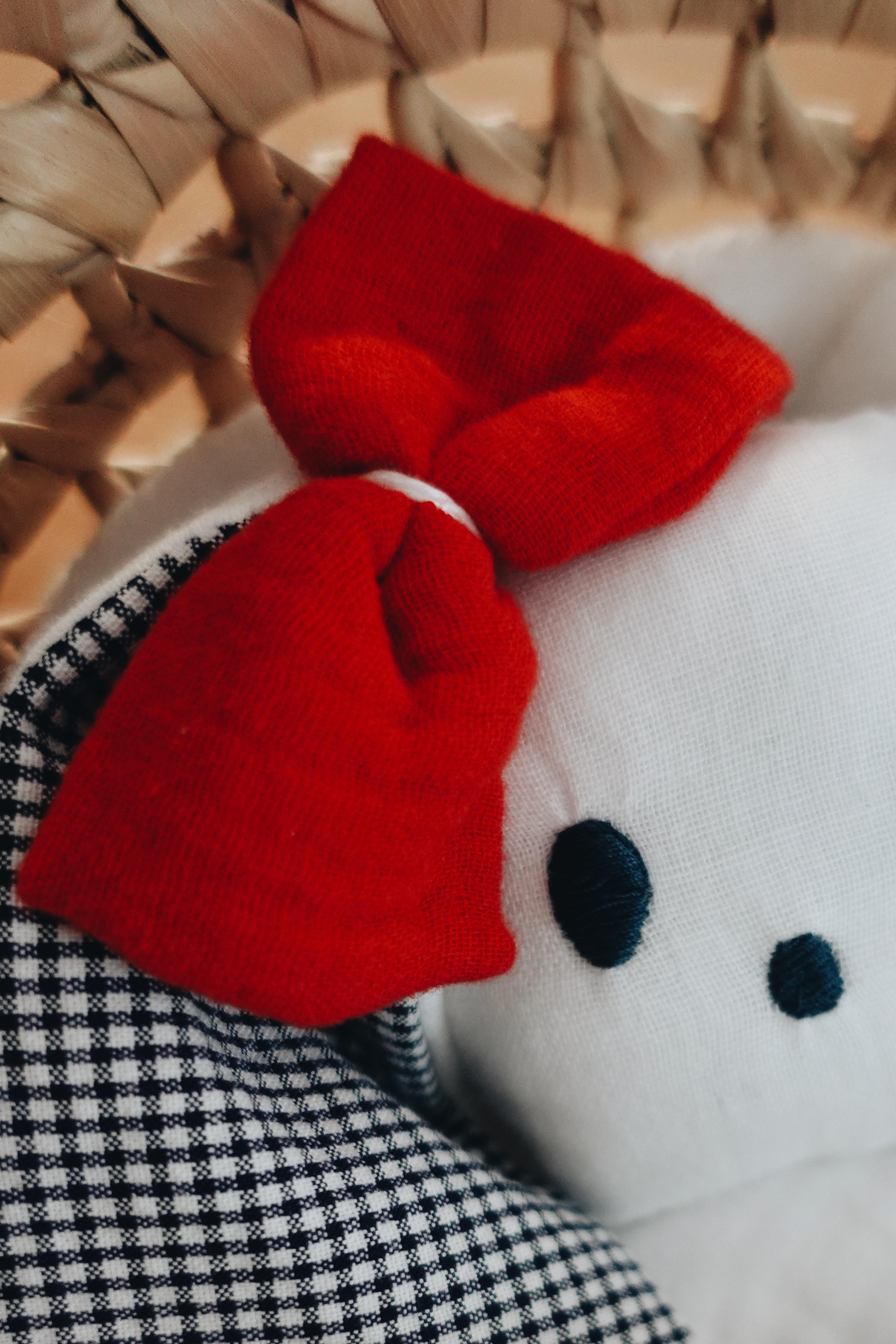 Doudou Lange Câlin Noeuds - Vichy