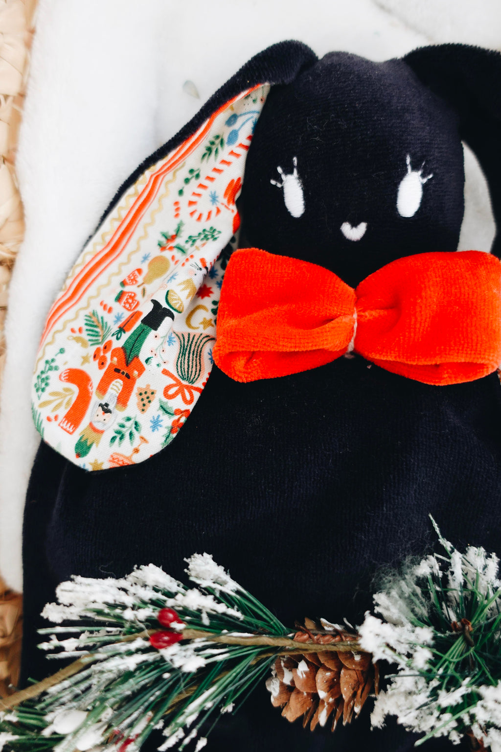 PROTOTYPE - Bouillotte noyaux de cerise velours - Deck the Halls