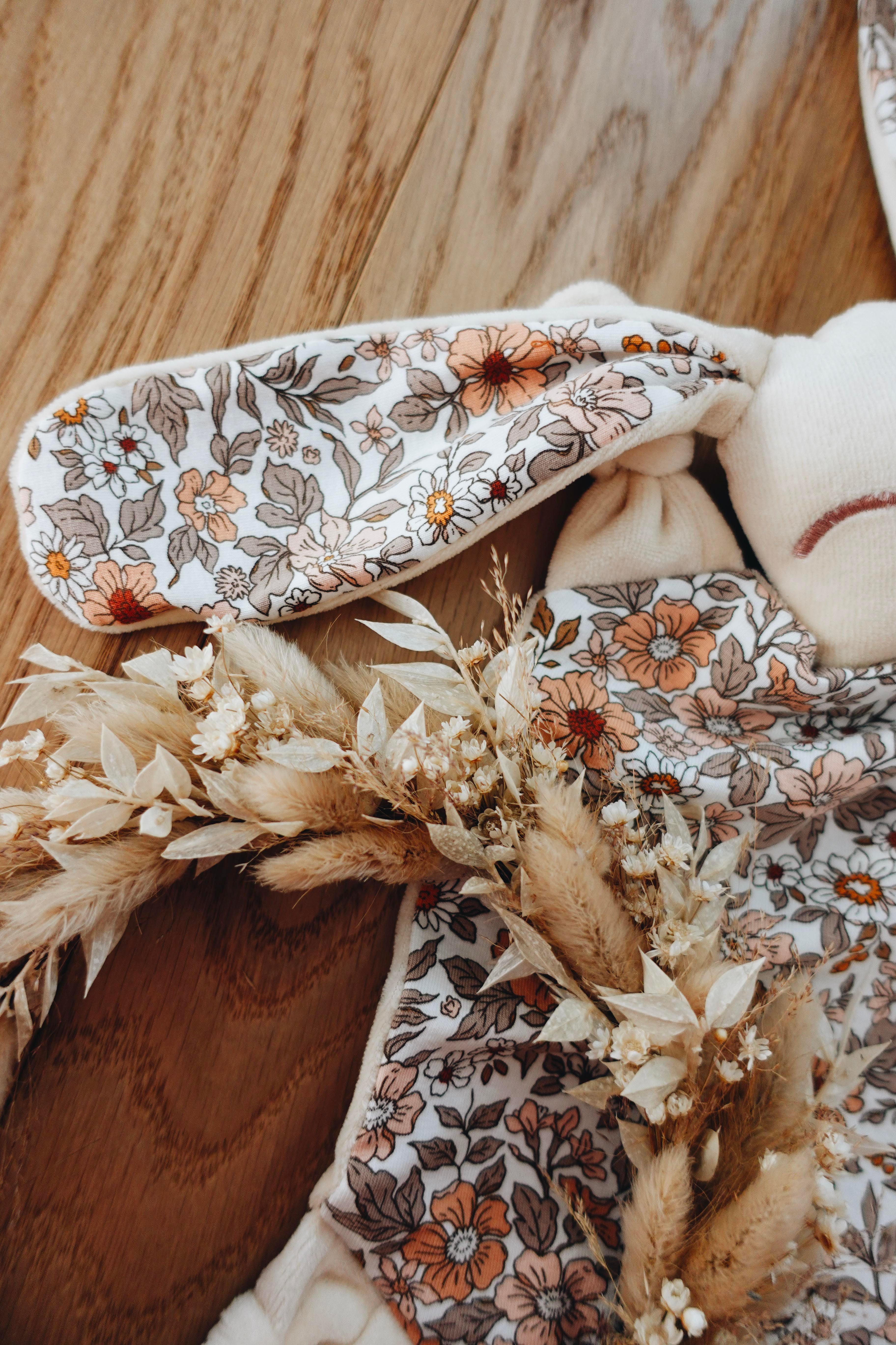 PROTOTYPE - Doudou Lange Chouchou - Jersey Flowers