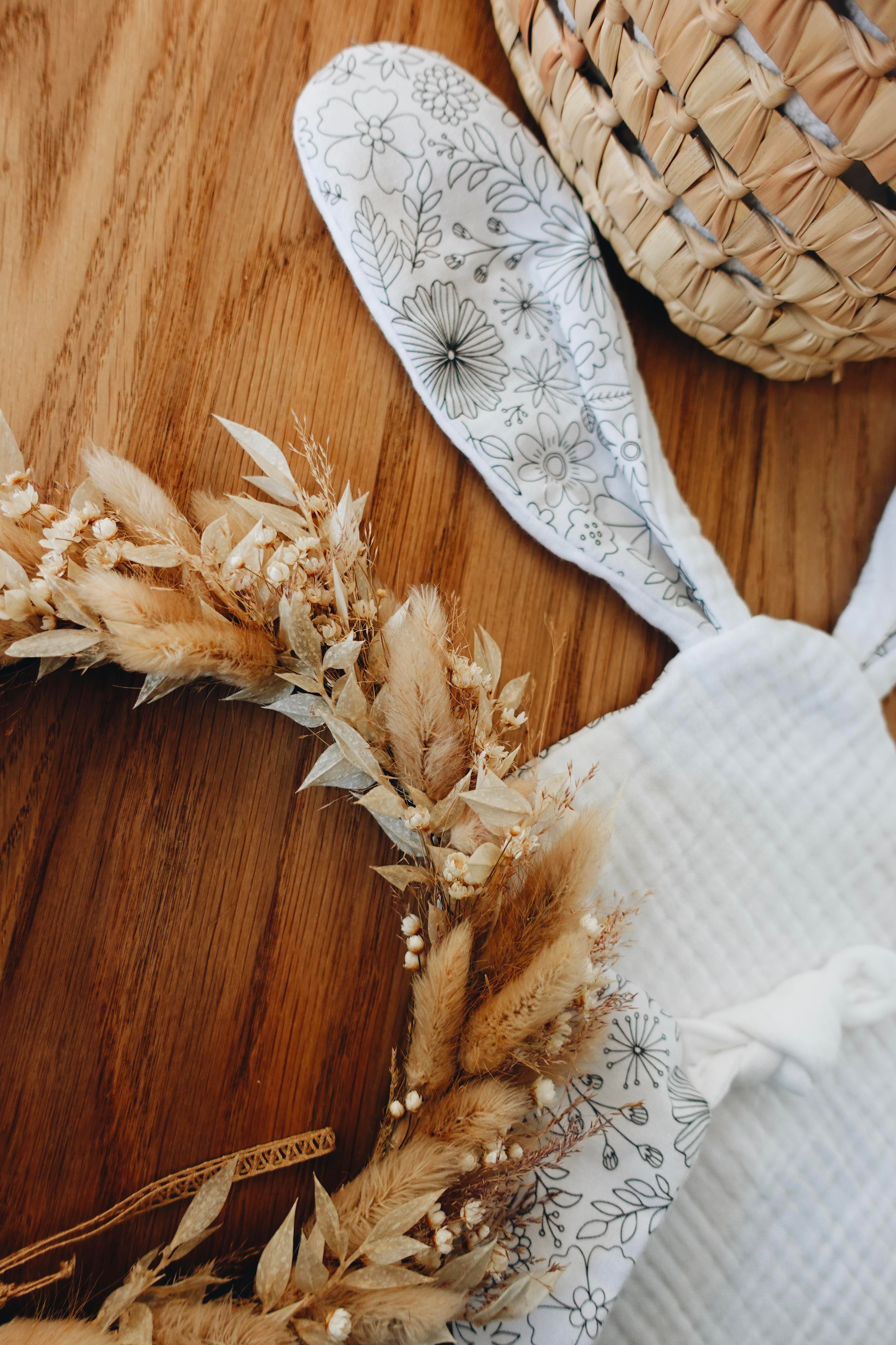 Doudou Lange Mini Noeuds - Coloriages Fleurs