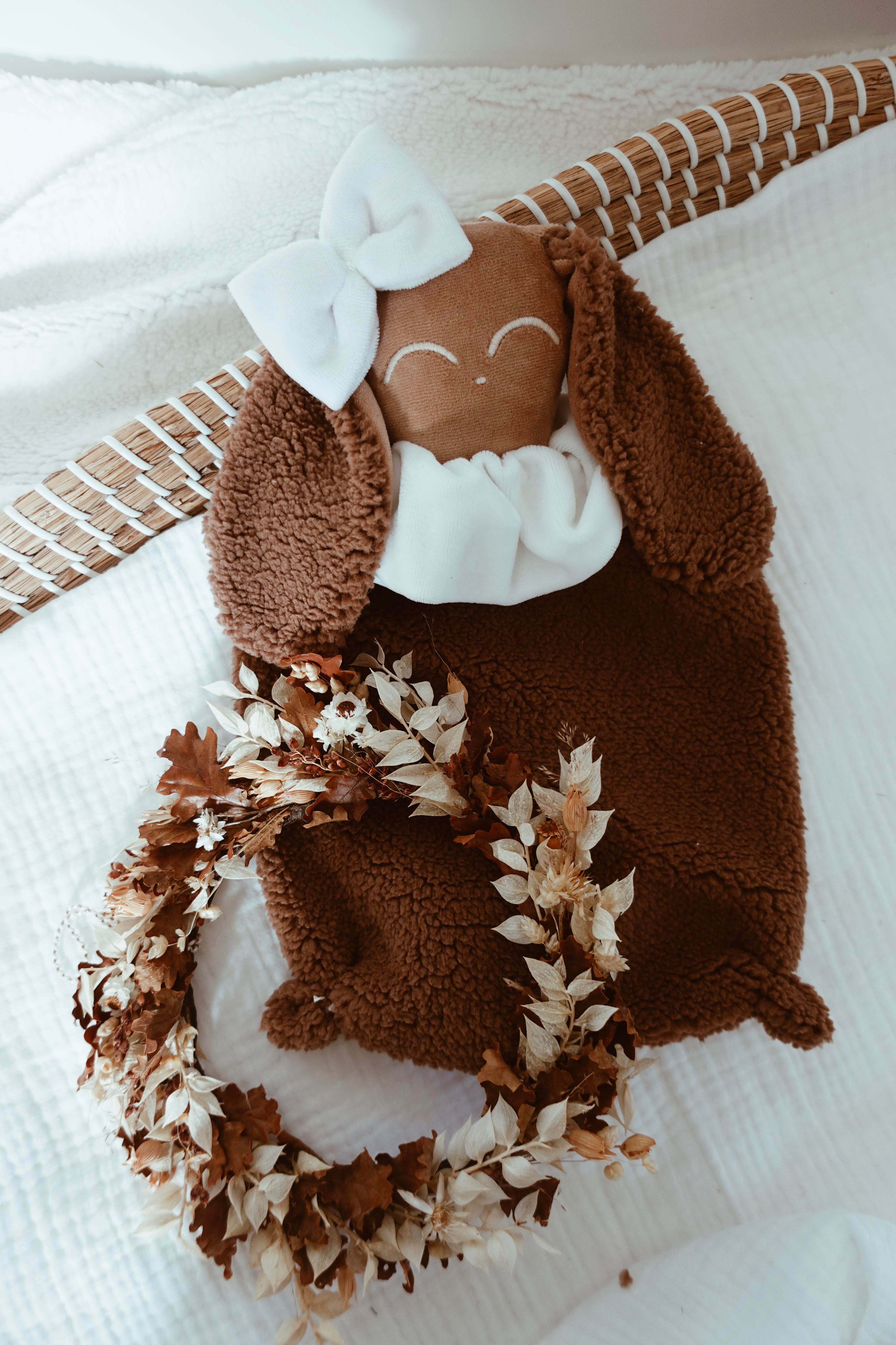 Bouillotte noyaux de cerise moumoute Pure - Épaisse Chocolat