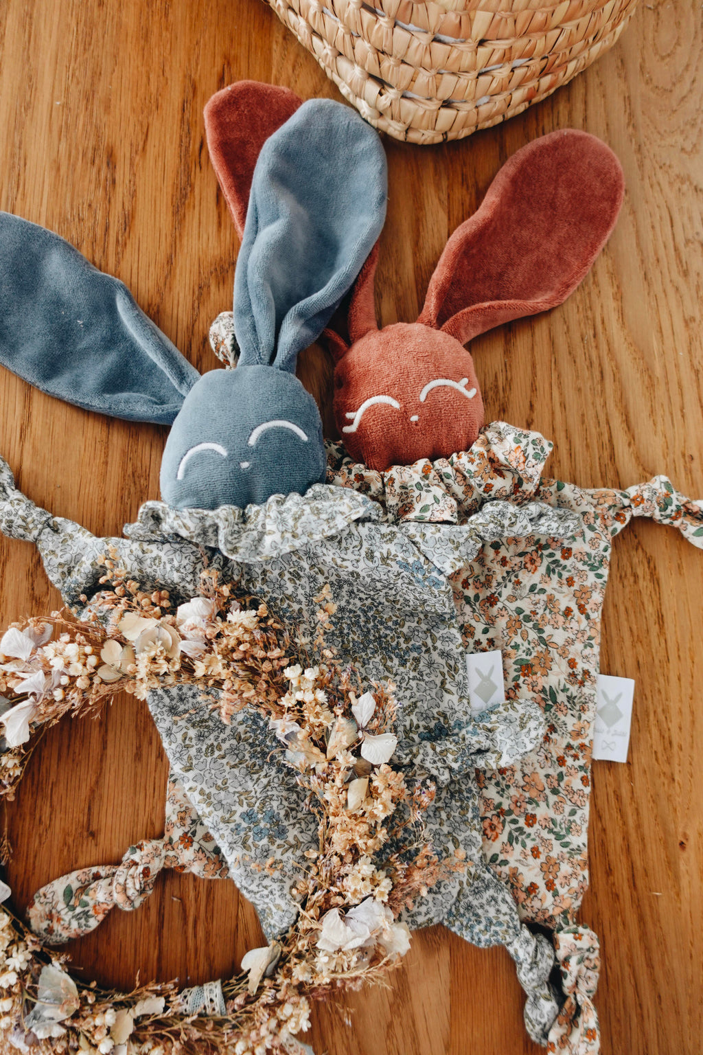 PROTOTYPE - Doudou Mousseline Fleurs