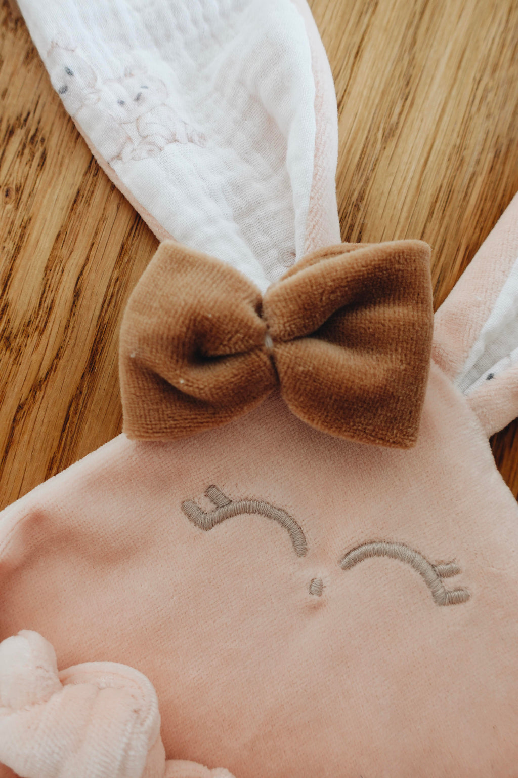 PROTOTYPE - Doudou Velours Classique Noeuds - Little Bears