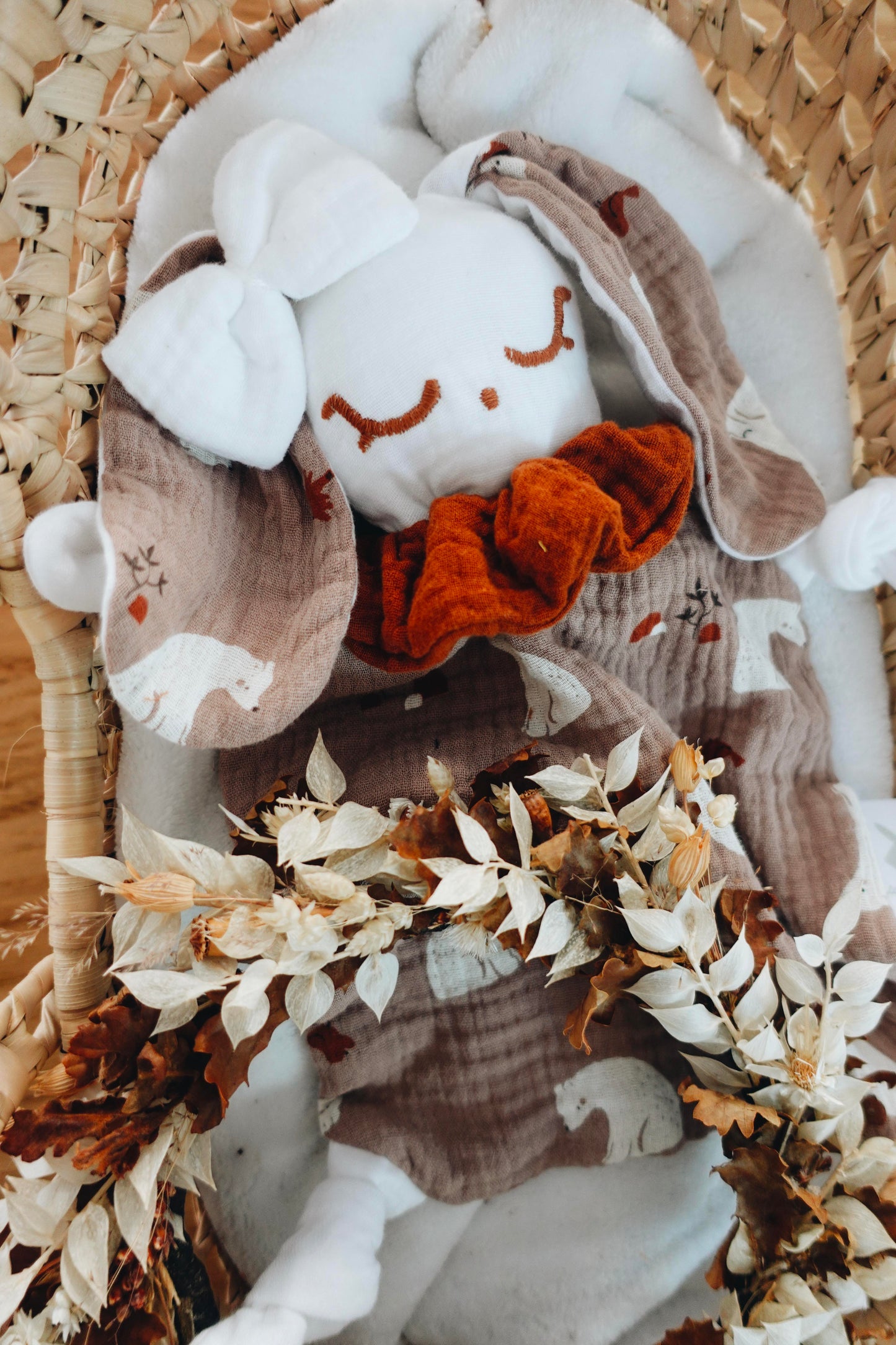 Doudou Lange Chouchou - Mocha bears