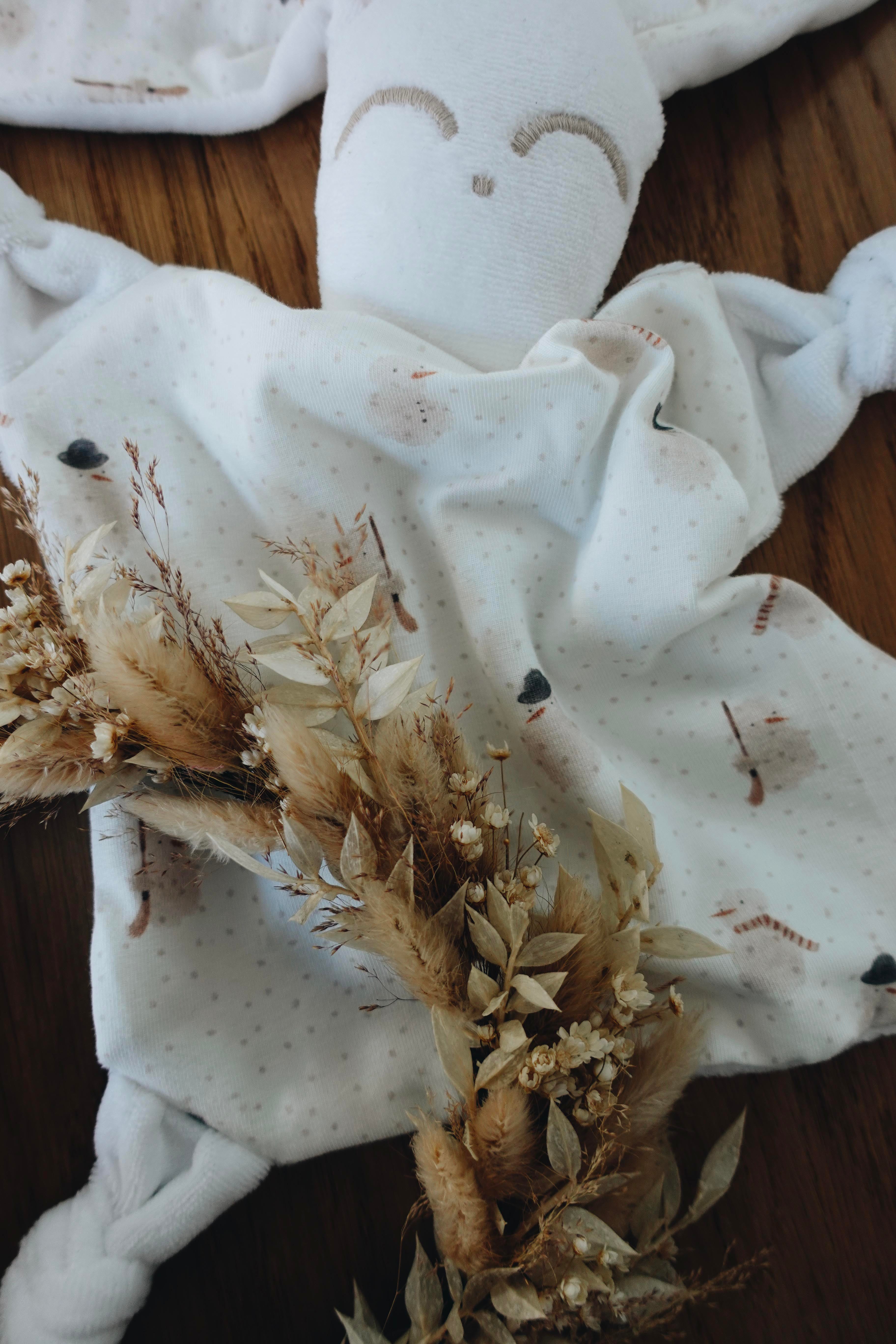 Doudou Velours Chouchou - Snowman