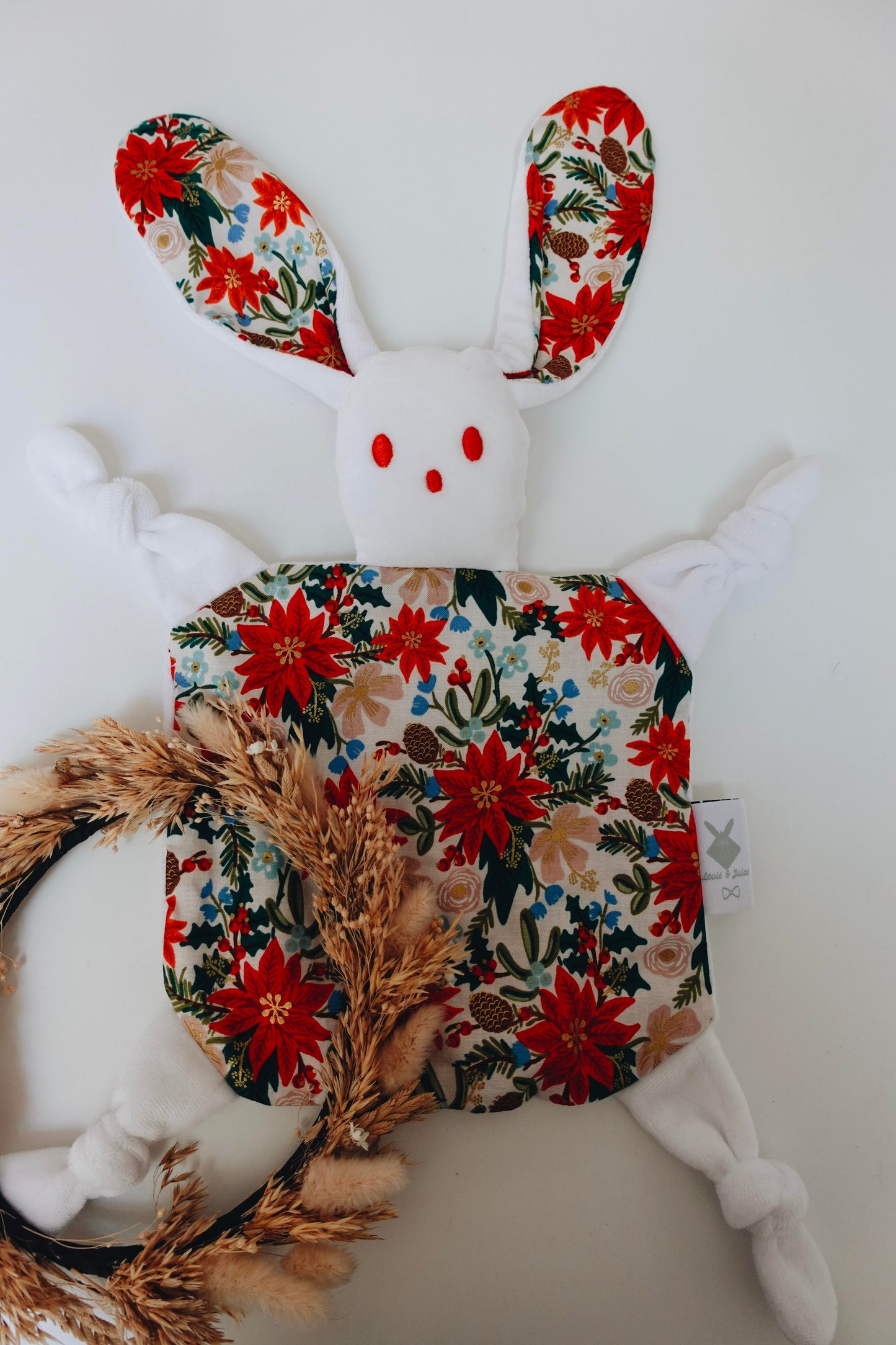 PROTOTYPE - Doudou Lange Chouchou – Poinsettia