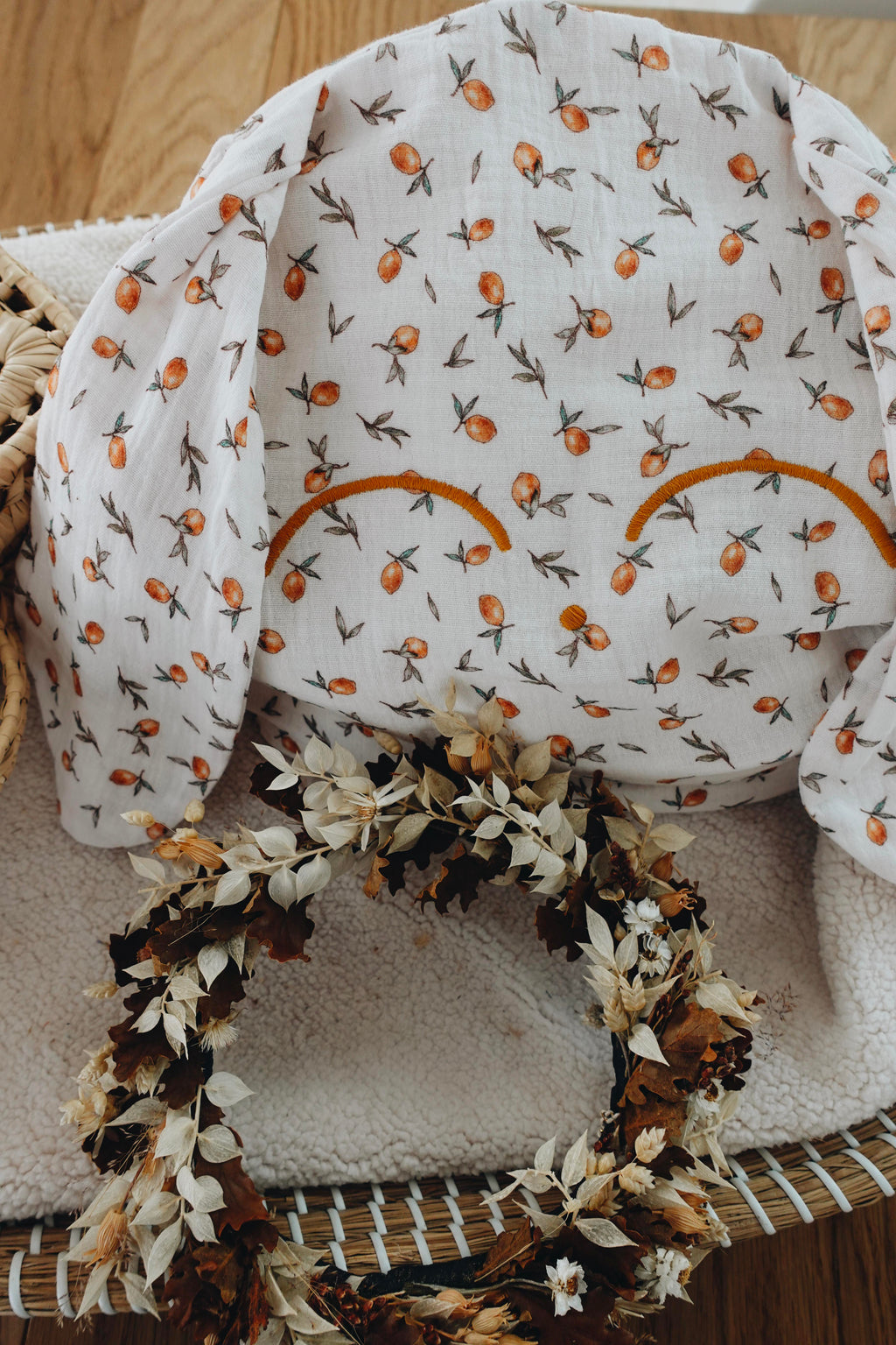 Petit Coussin Lange - Citrons