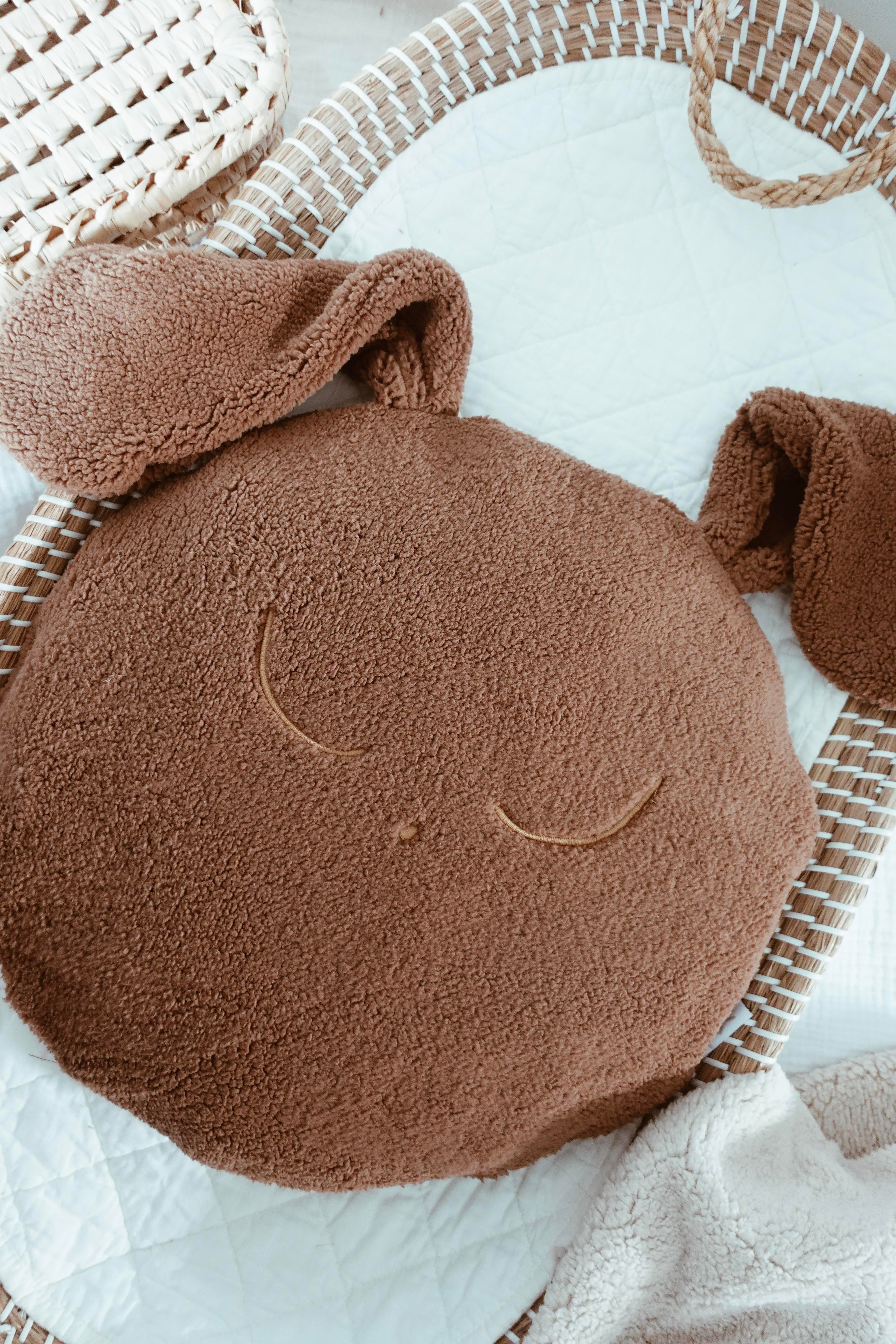 Petit Coussin Moumoute Pure - Épaisse Chocolat
