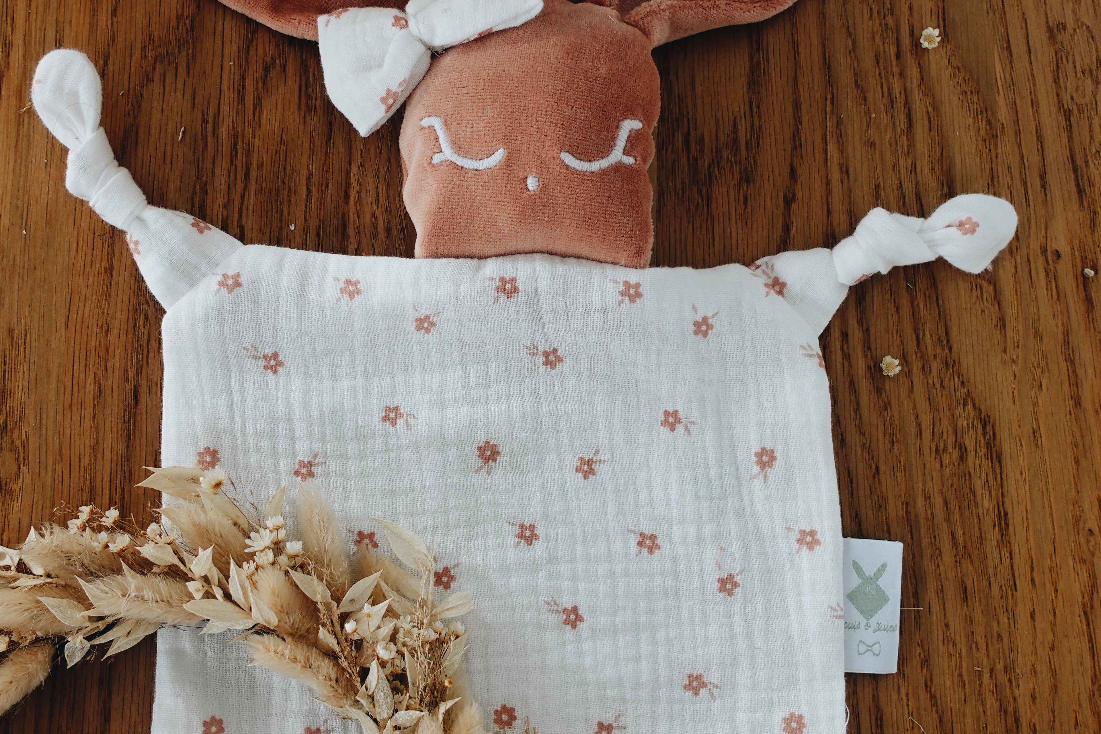 PROTOTYPE - Doudou Mousseline Ditsy Flowers