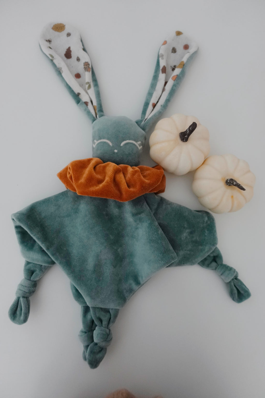 Doudou Velours Câlin Noeuds - Automne