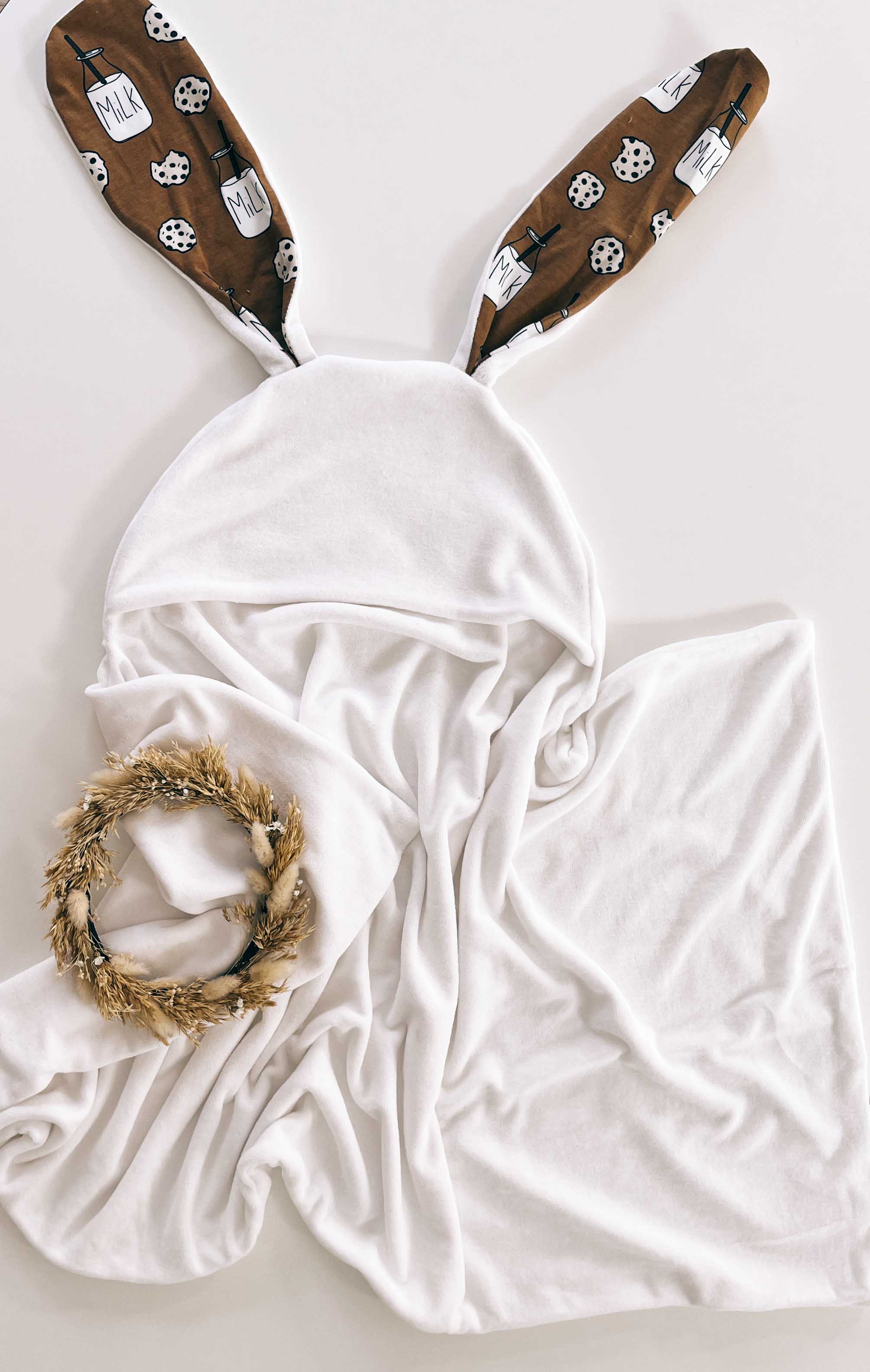 Cape de bain Eponge - Milk and Cookies