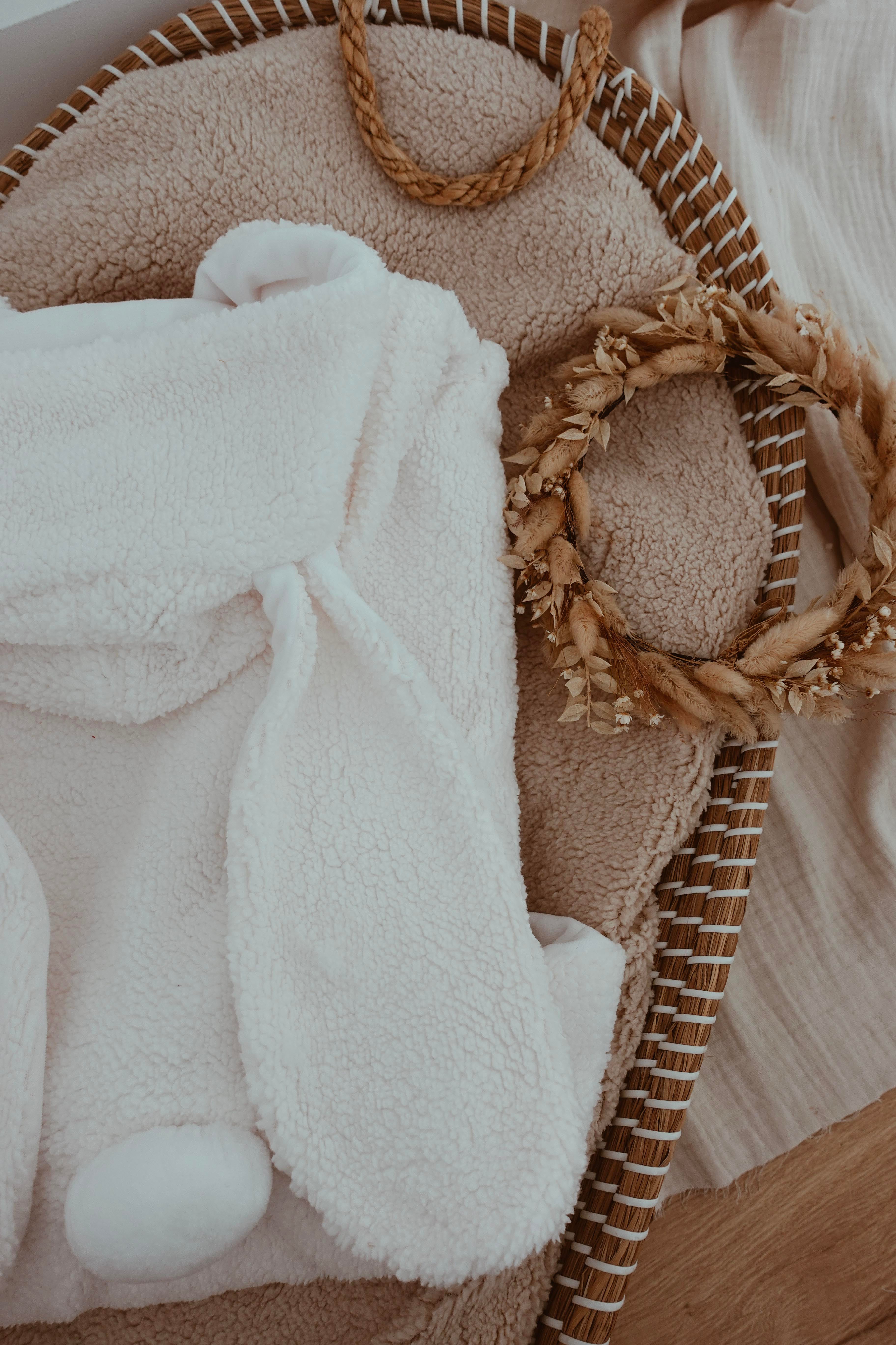 Poncho Pure - Moumoute épaisse Lait