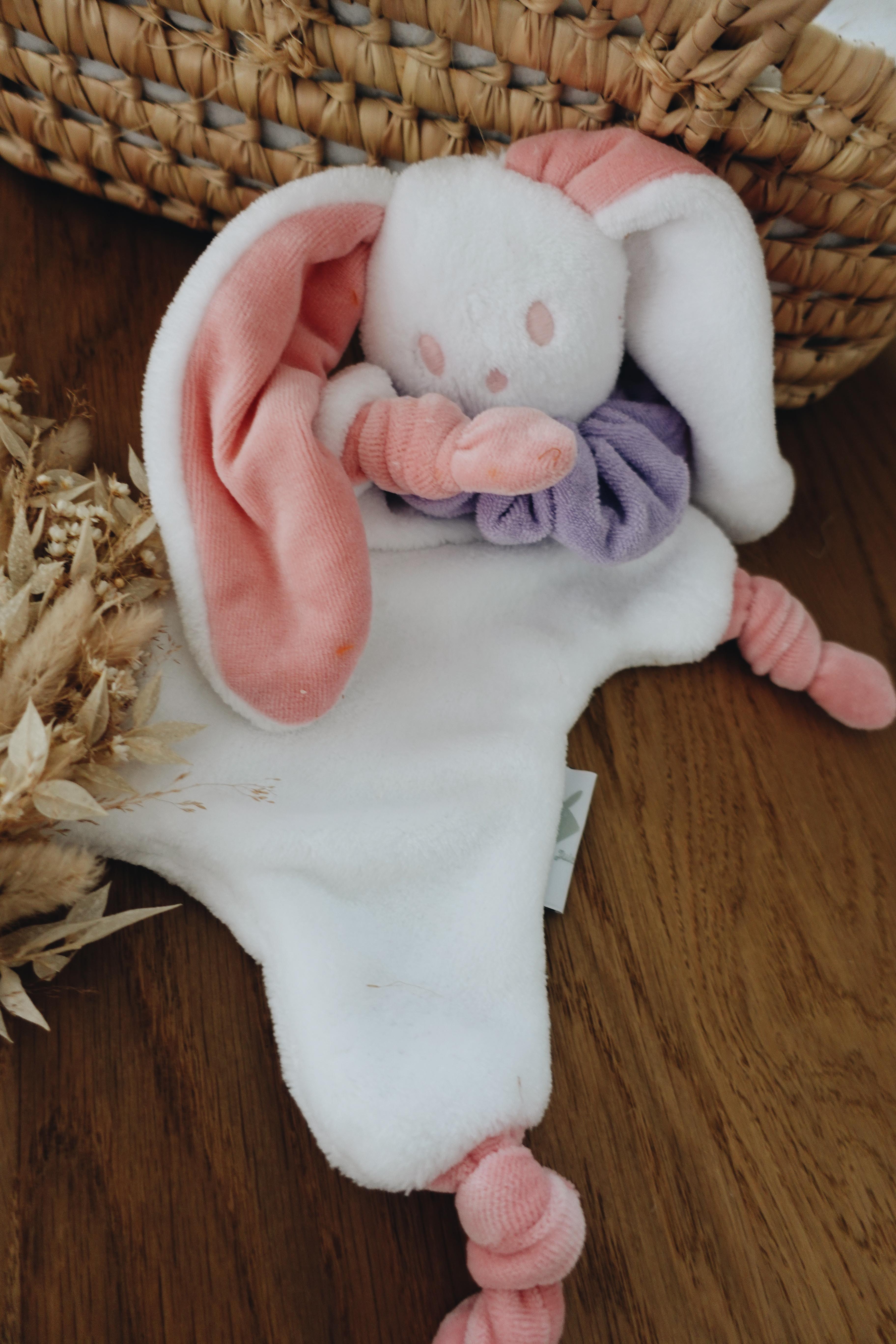 PROTOTYPE - Doudou Toudoux Bubblegum/Blanc