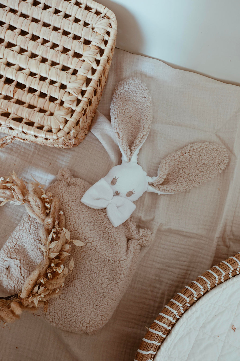 Bouillotte noyaux de cerise moumoute Pure - Épaisse Cappuccino