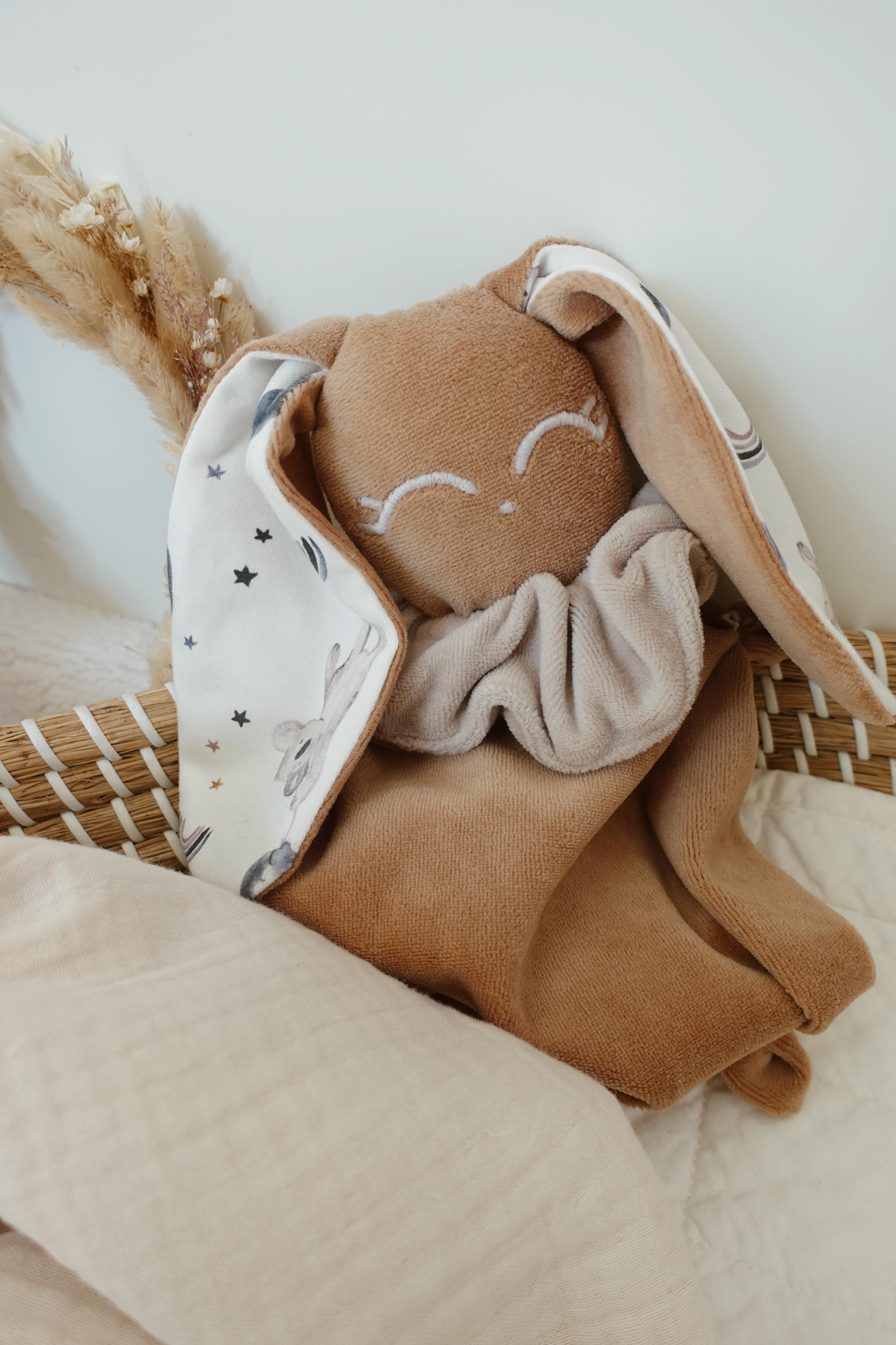 Bouillotte noyaux de cerise velours - Flying Koalas