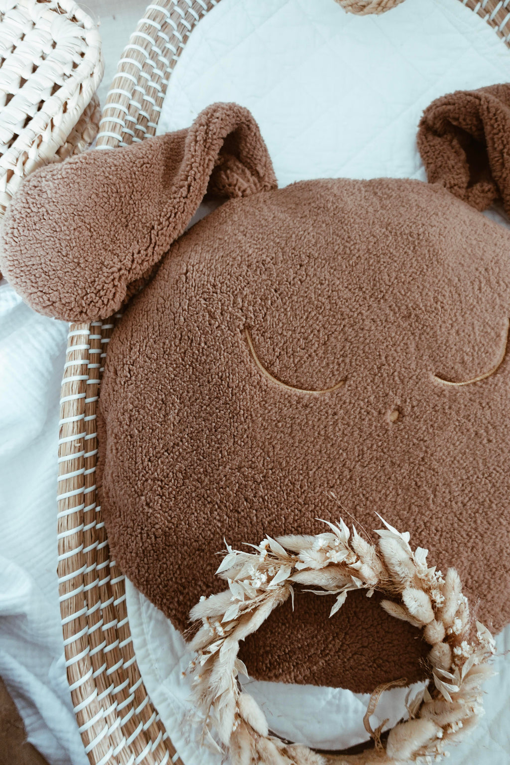 Petit Coussin Moumoute Pure - Épaisse Chocolat