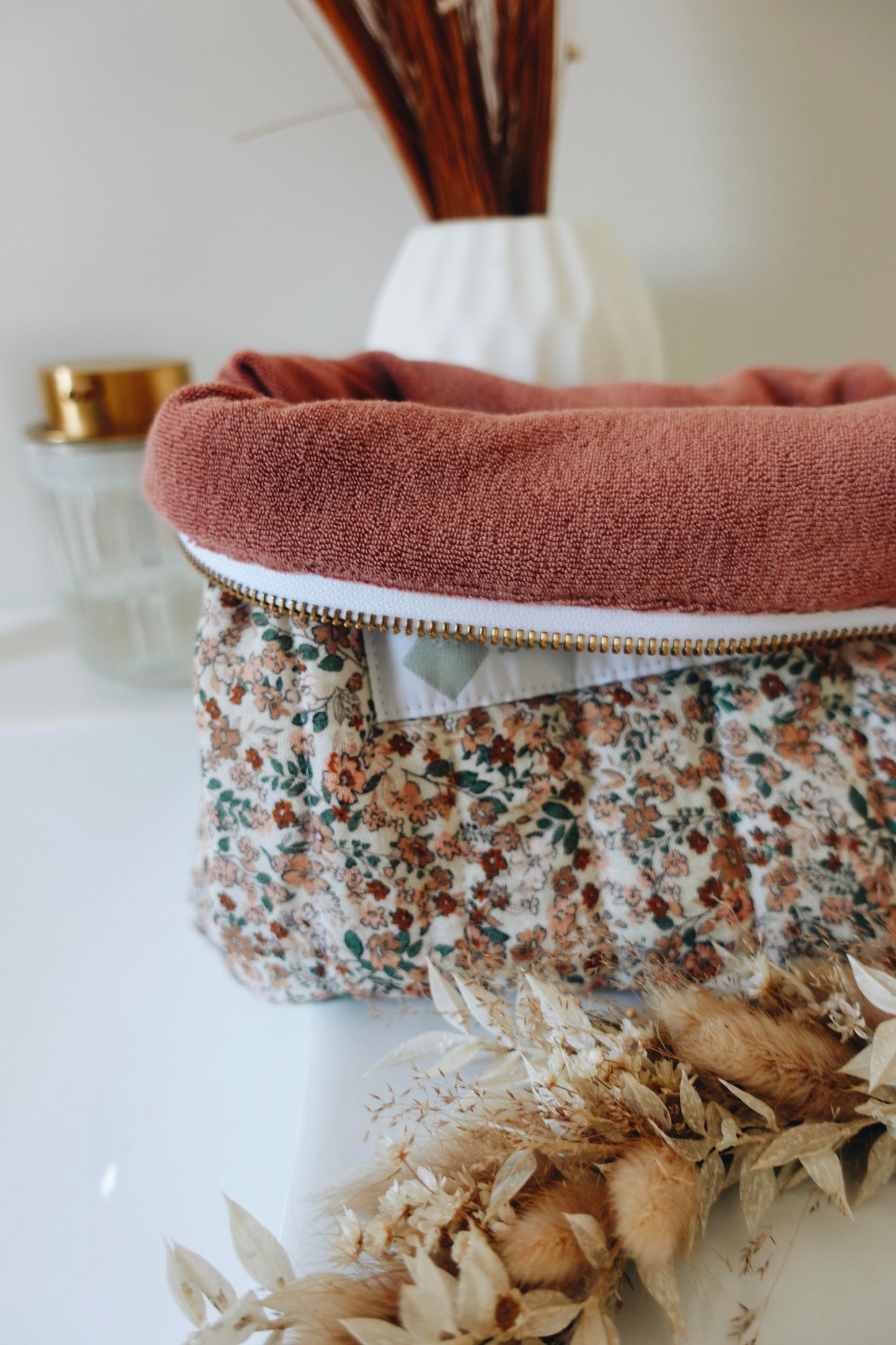 PROTOTYPE - Trousse de Toilette - Fleurs - Mamans