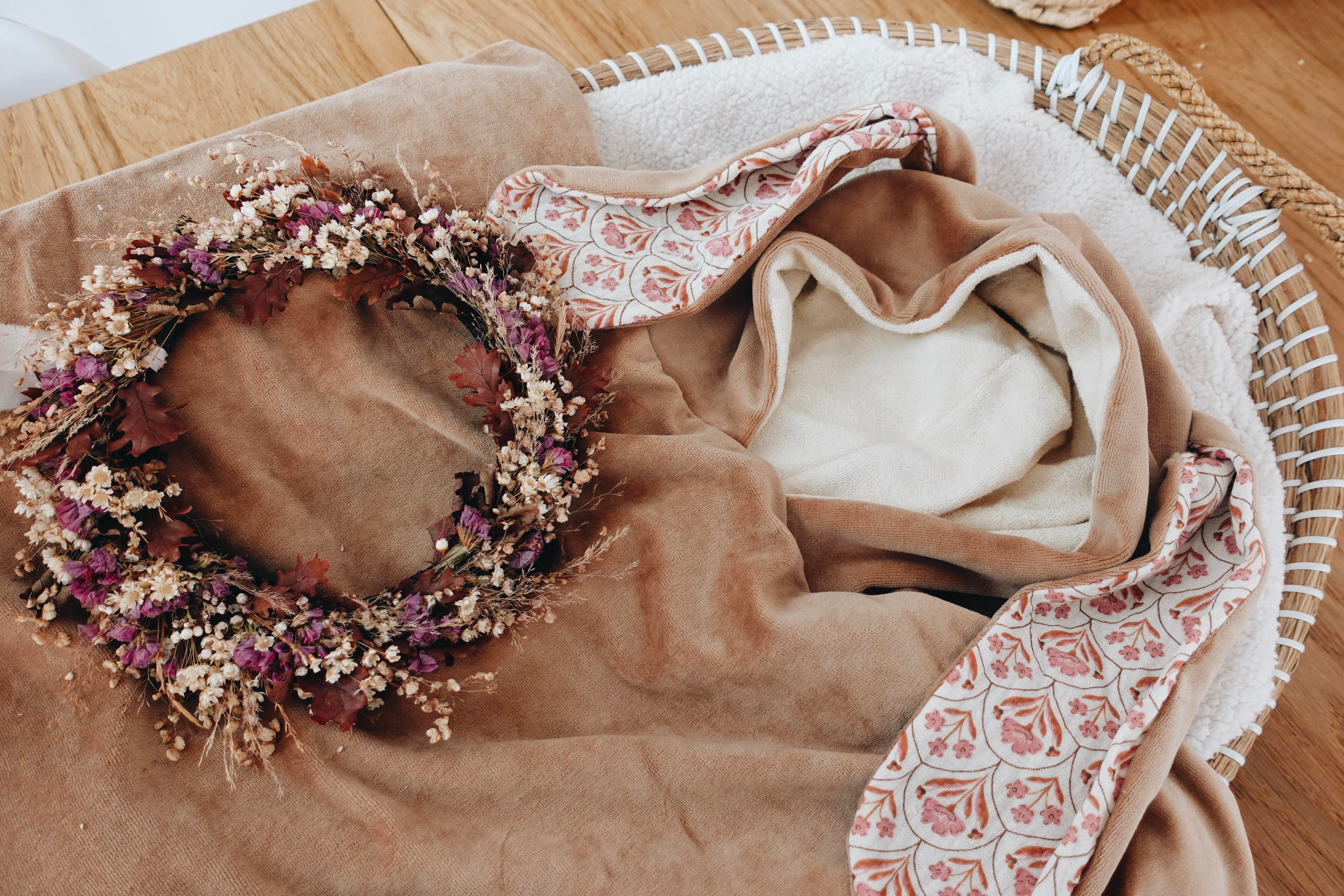 Poncho de bain Velours - Indy Boho